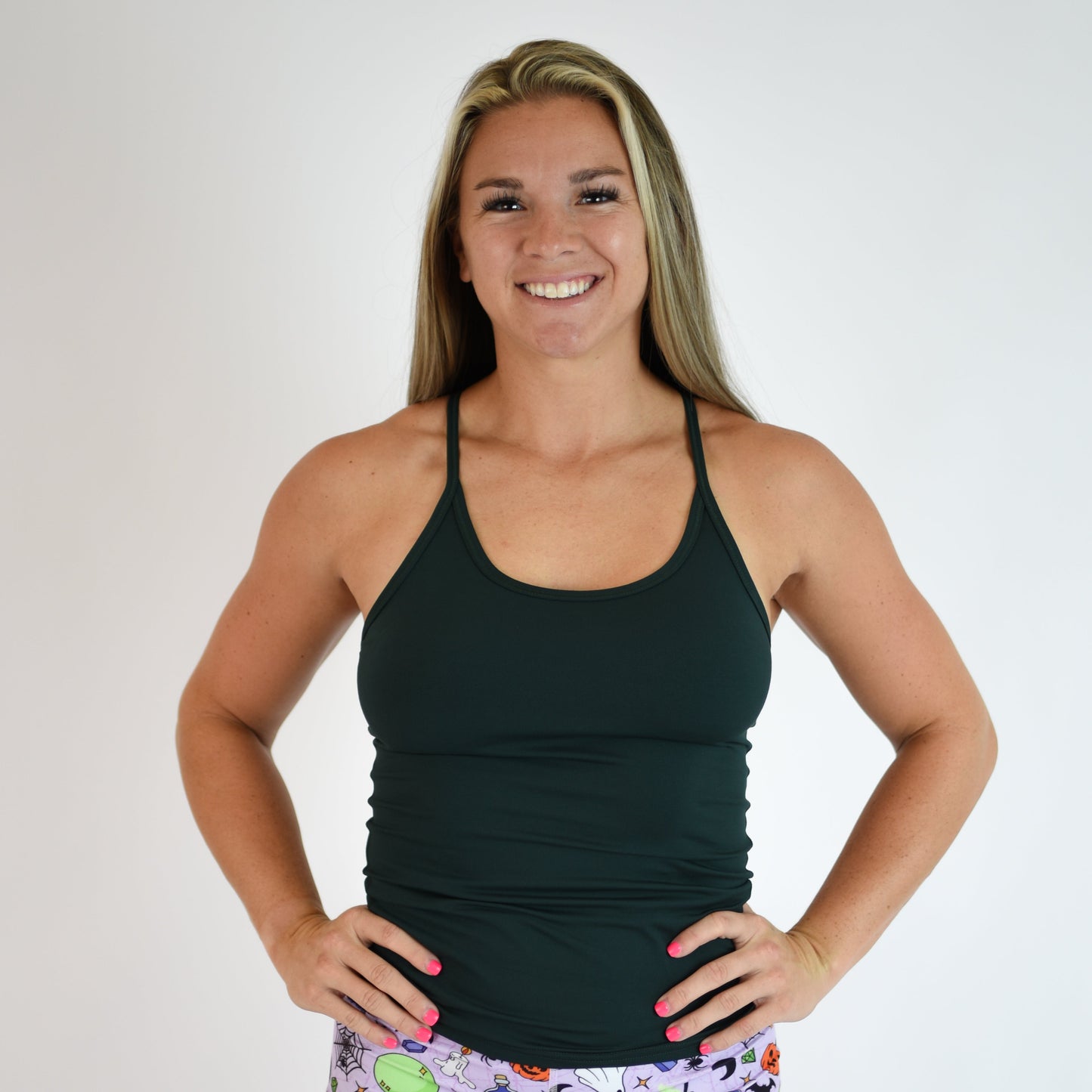 FLEO - Switch Up Full Tank - Fitted - Tank - forest-1_6061792f-36d6-4910-9688-63a6b172750d