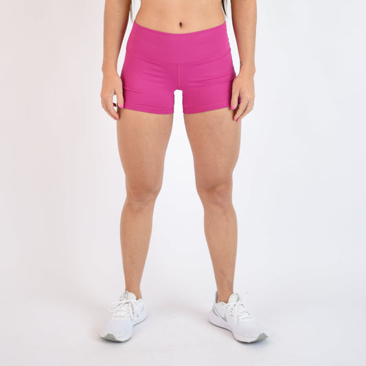 FLEO - Apex Contour Short 3.25" - Mid Rise - Shorts - fuchsiared-1