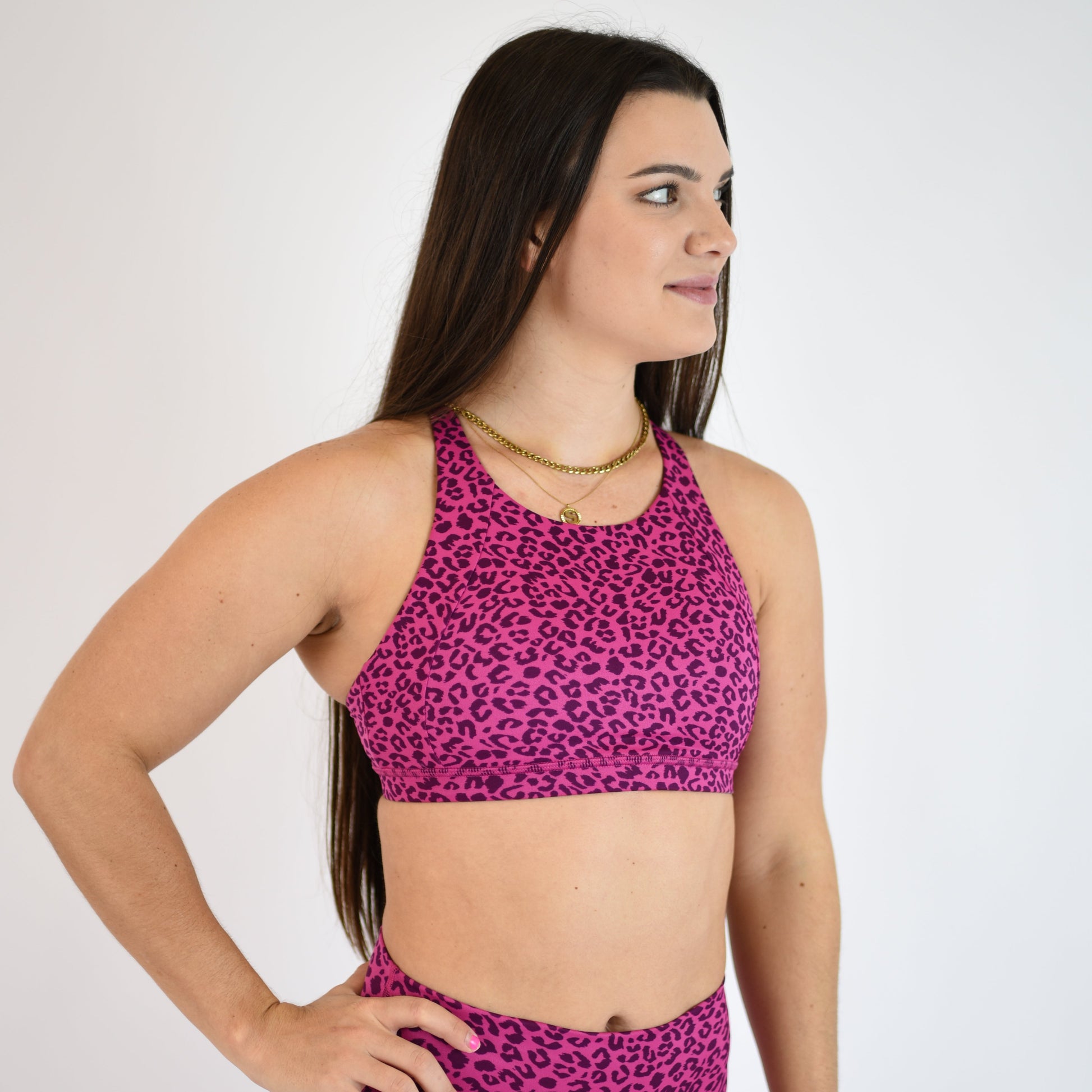 FLEO - Jourdaine Sports Bra - Medium Support - Sports Bra - fuchsiared-3_0b71b3bb-8231-41f6-af4b-976a9b066a0f