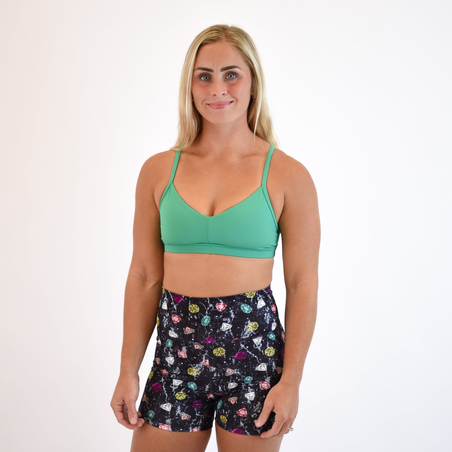 FLEO - Reinette Sports Bra - Medium Support - Sports Bra - golf-green-1