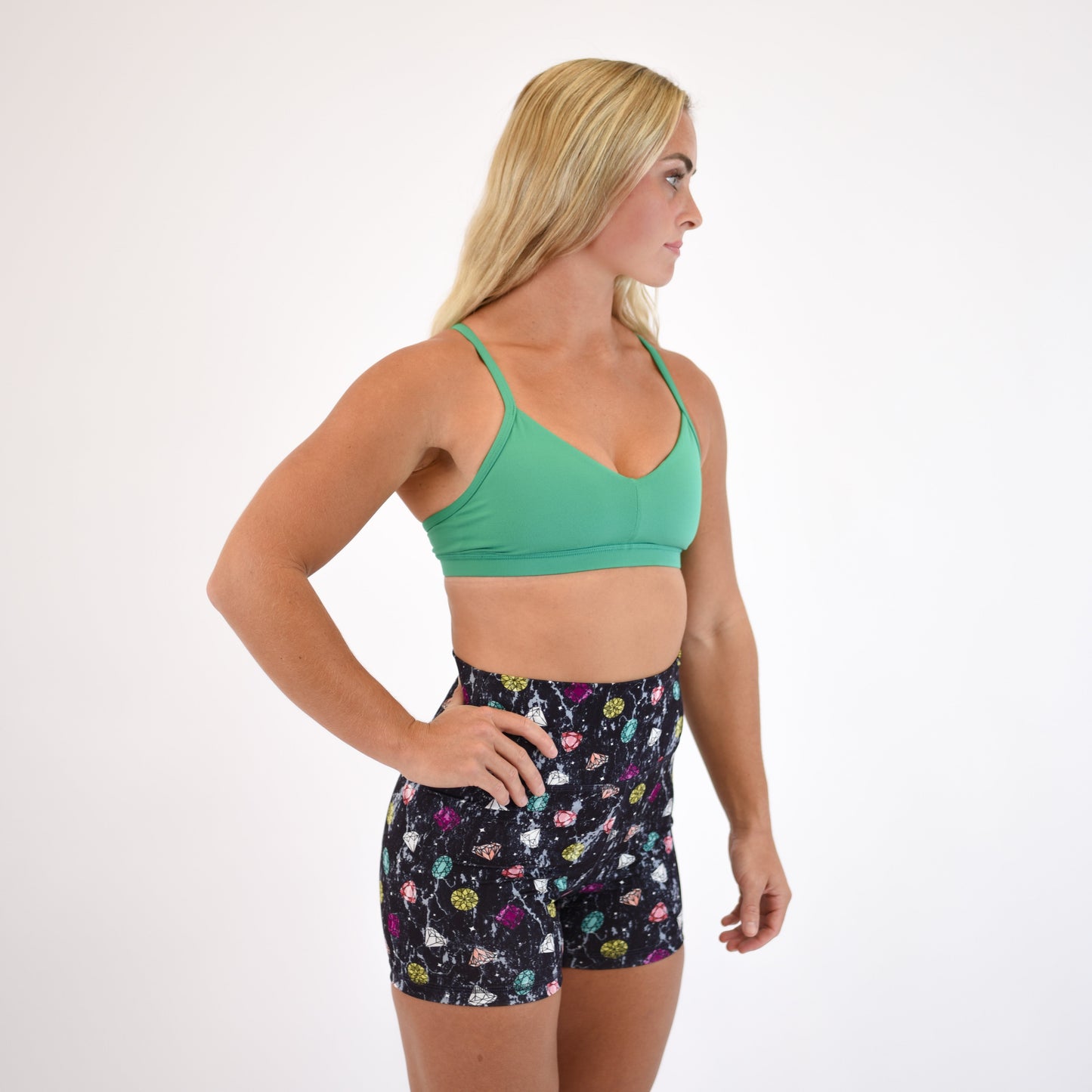 FLEO - Reinette Sports Bra - Medium Support - Sports Bra - golf-green-3