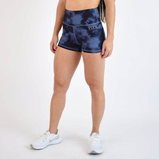 FLEO - True High Original Short 2.5" - Higher Rise - Shorts - grayblue-1_055d741e-6239-414b-8dbd-e2f7576f37c4