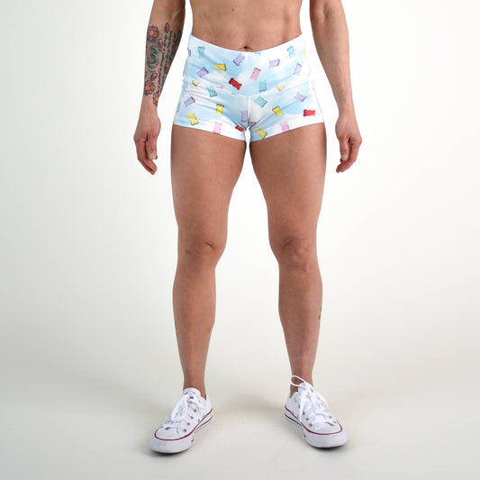 FLEO - Gummy Bear Sky Low Rise Contour - Shorts - gummy-bear-1_2d4caefa-0140-4efb-b465-9aa18d11e4bf