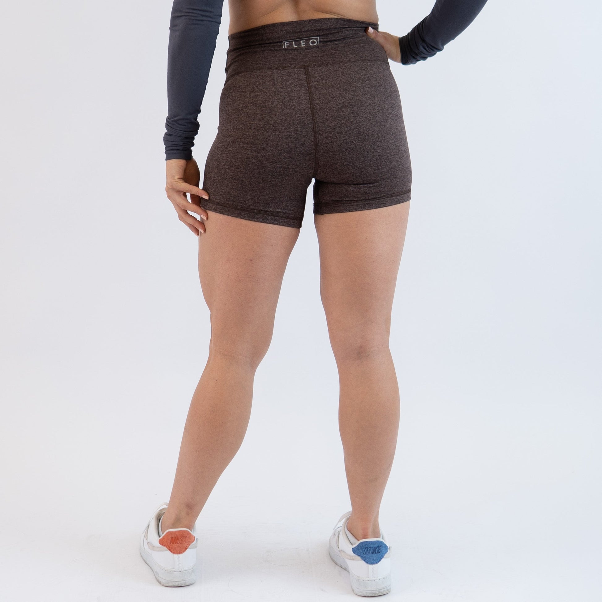 FLEO - True High Short 4" - Higher Rise - Shorts - h.chocolate_ths-5