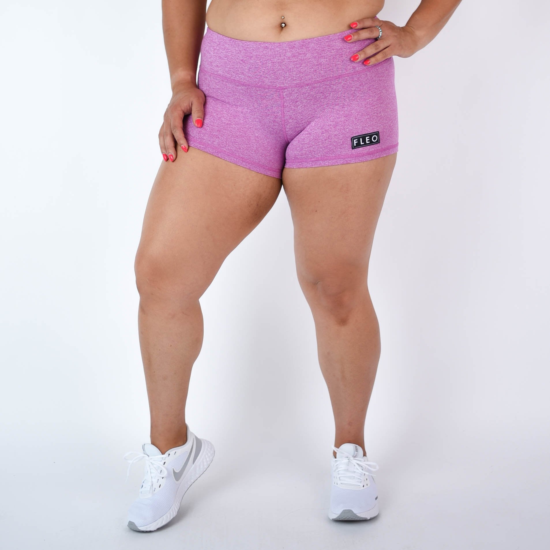 FLEO - 3.25 Short - Mid Rise - Shorts - h.orchid-1