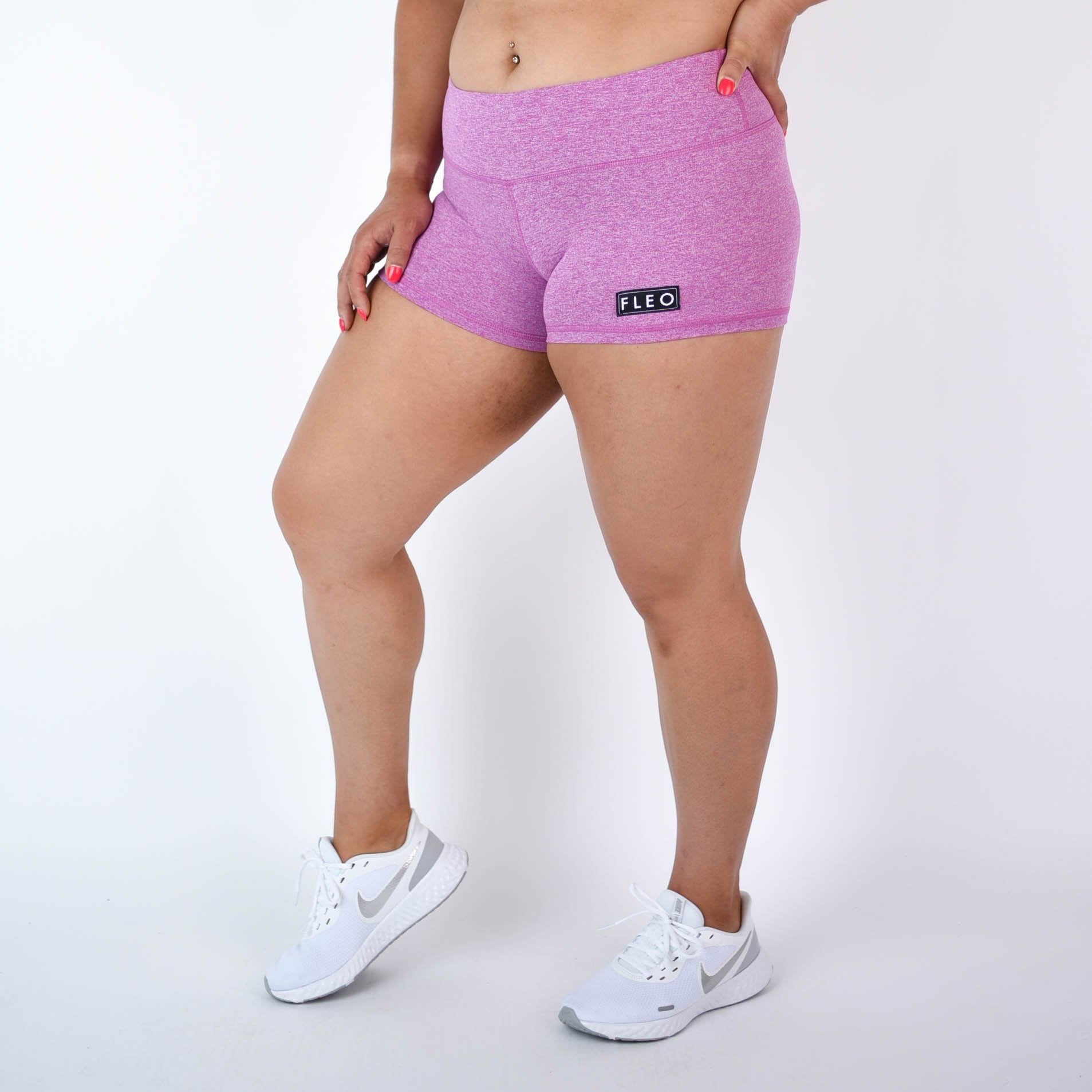 FLEO - 3.25 Short - Mid Rise - Shorts - h.orchid-2