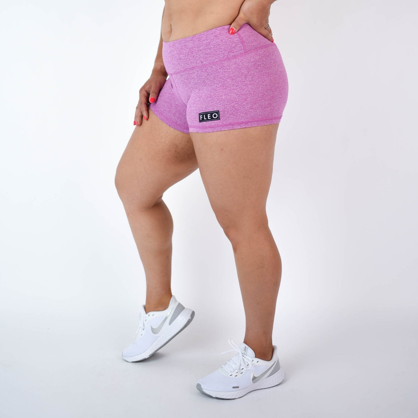 FLEO - 3.25 Short - Mid Rise - Shorts - h.orchid-3