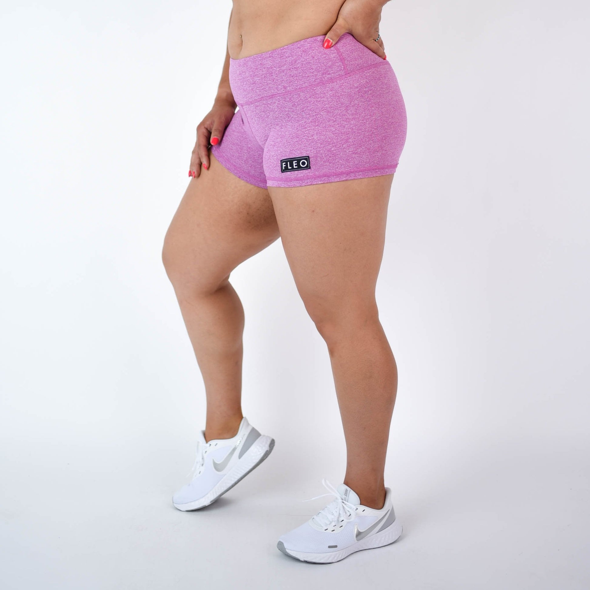 FLEO - 3.25 Short - Mid Rise - Shorts - h.orchid-3