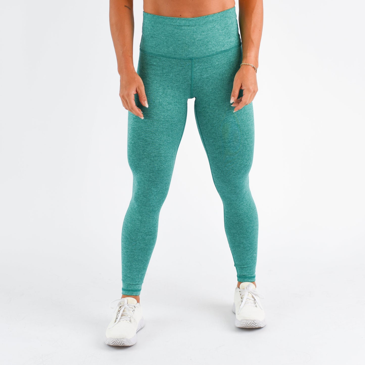 FLEO - Super High Legging - Higher Rise - Leggings - heather-emerald-1_6ecf7363-d0ea-465a-9011-394b43b62a5d
