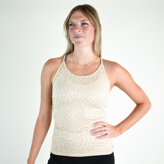 FLEO - Switch Up Full Tank - Fitted - Tank - heather-sand-1