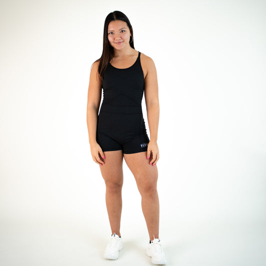 FLEO - FLEO Singlet - womens-singlets - heatherblack-1_cff6f70e-01cd-441f-a89d-5cdba15f8a6f