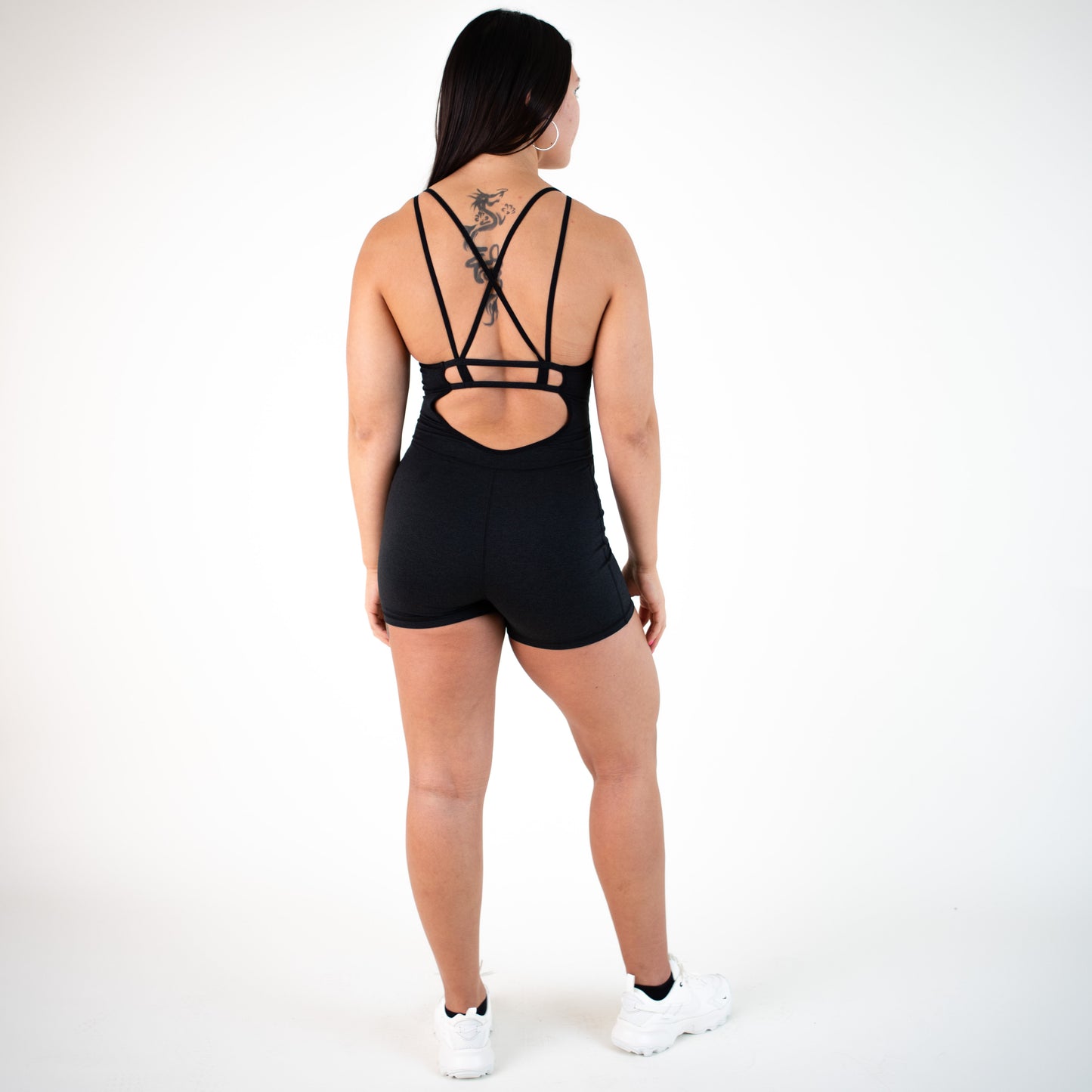 FLEO - FLEO Singlet - womens-singlets - heatherblack-5_6c4ca166-0d4c-4ae4-a5aa-6480aeaa0d1f