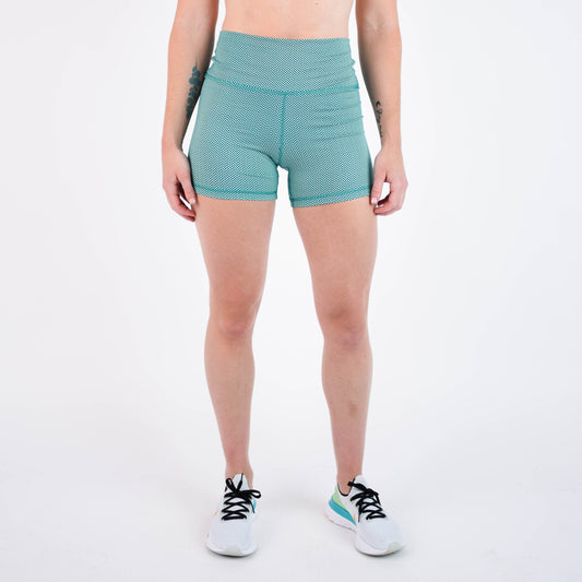 FLEO - True High Contour Short 4" - Higher Rise - Shorts - herringbone-1_e582ea13-e521-4c20-8f08-32ed98e710d6