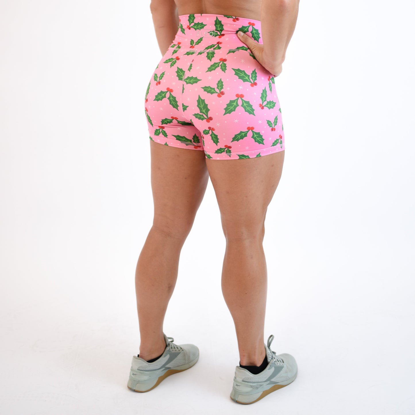 FLEO - V Waistband Short 3.5" - High Rise - Shorts - holly-jolly-4
