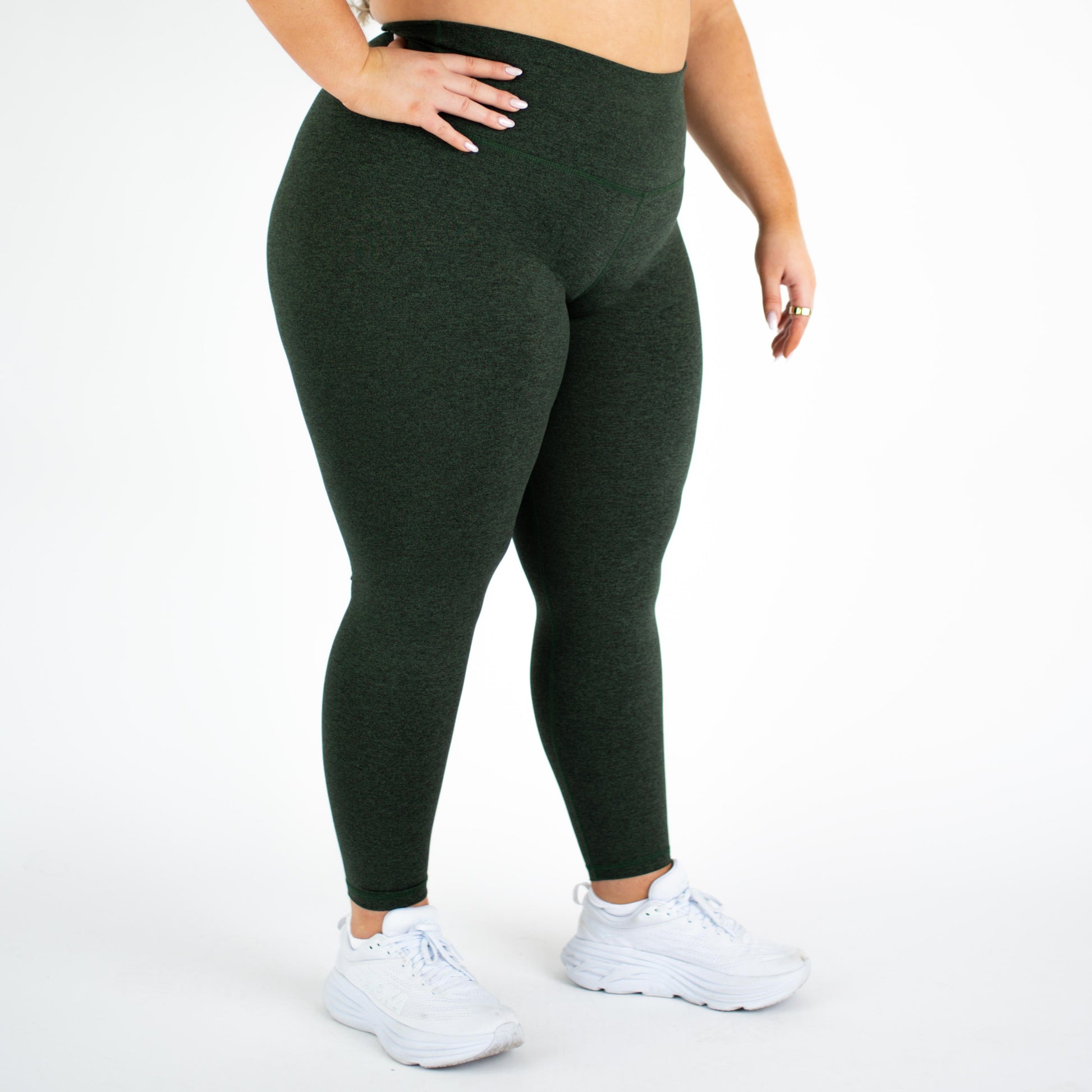 FLEO - Super High Legging - Higher Rise - Leggings - hunter-green-2_549ccbae-1508-48c7-bbb5-9110747d1d44