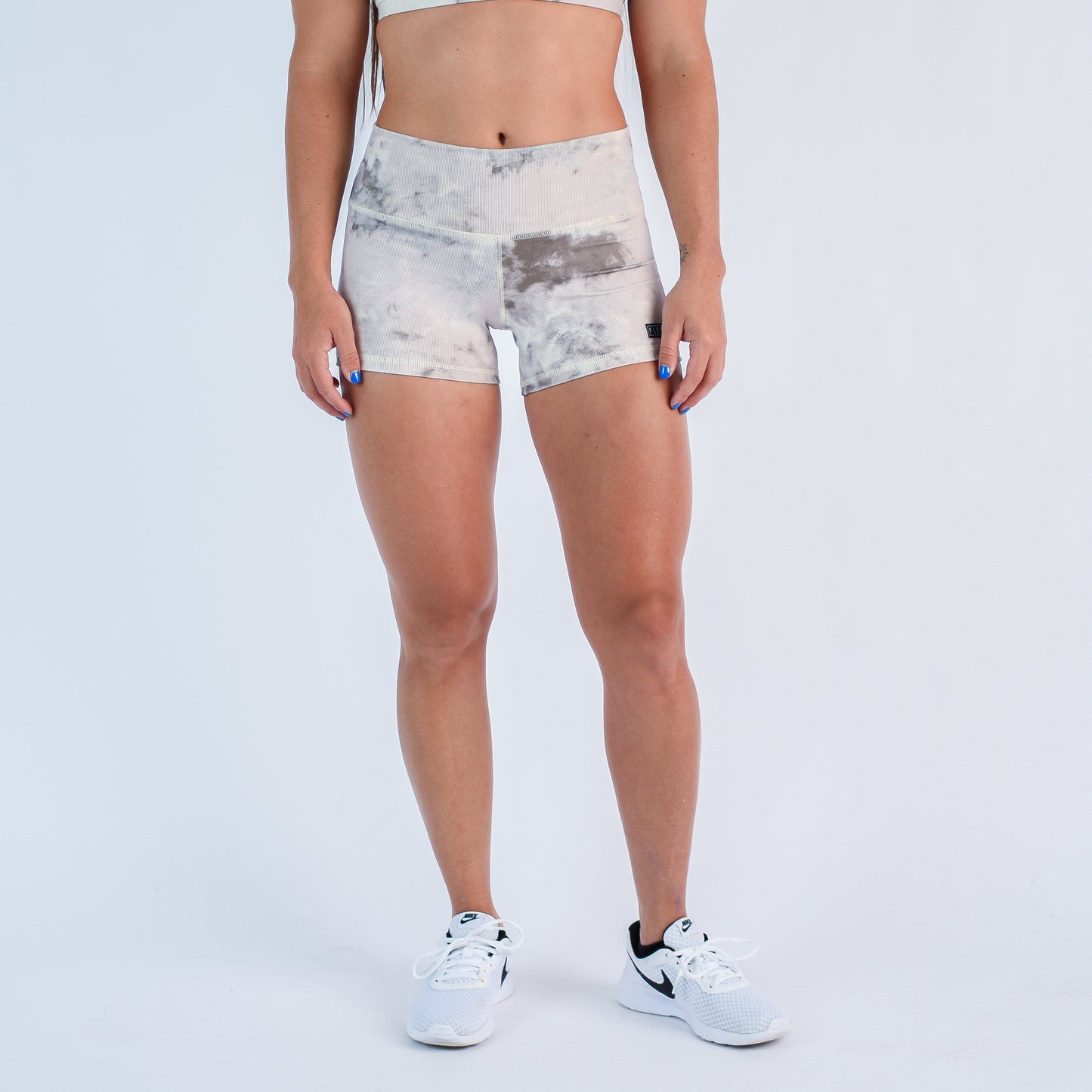 FLEO - Apex Contour Short 3.25" - Mid Rise - Shorts - ivorydreamribapex-1