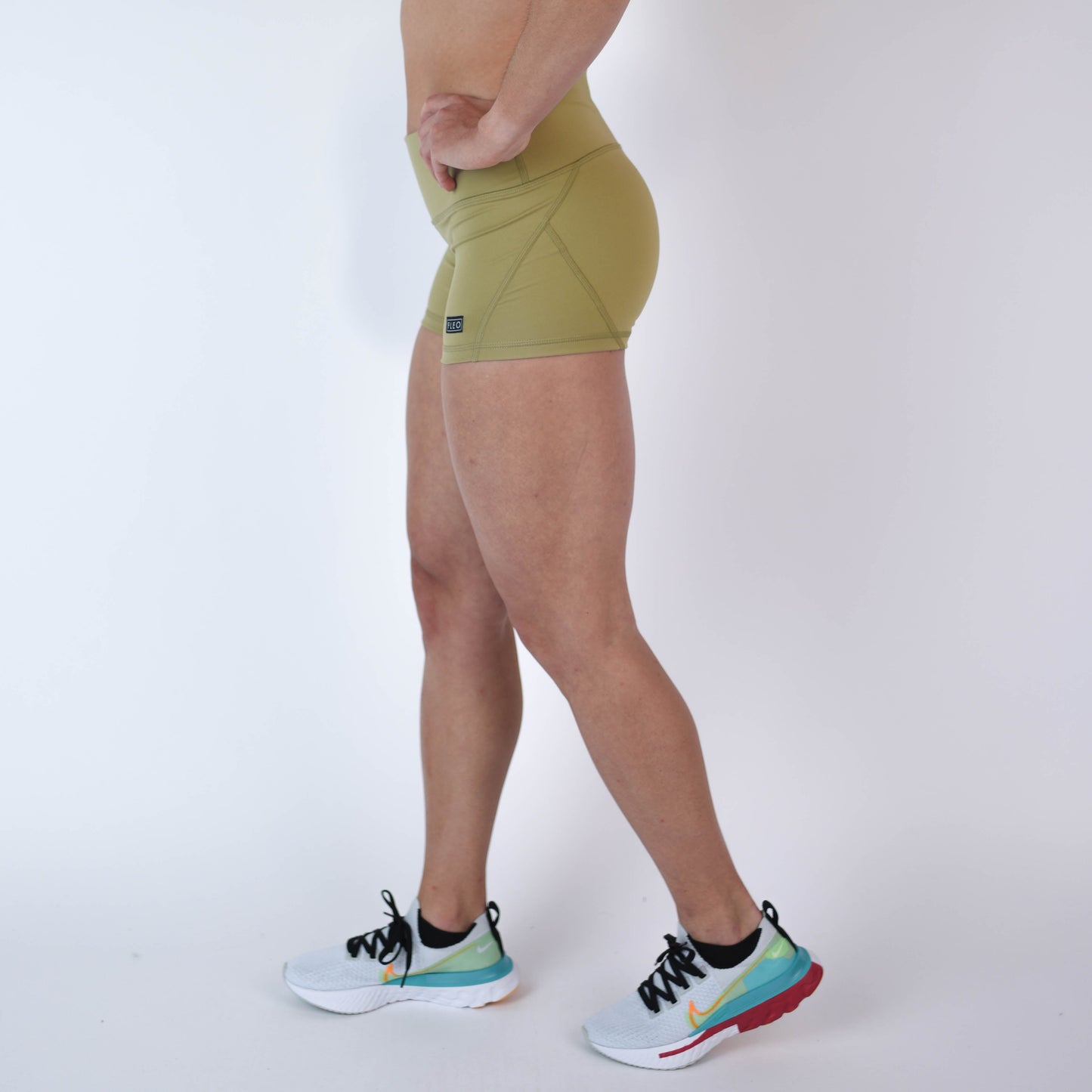 FLEO - Apex Contour Short 3.25" - Mid Rise - Shorts - light-willow-4