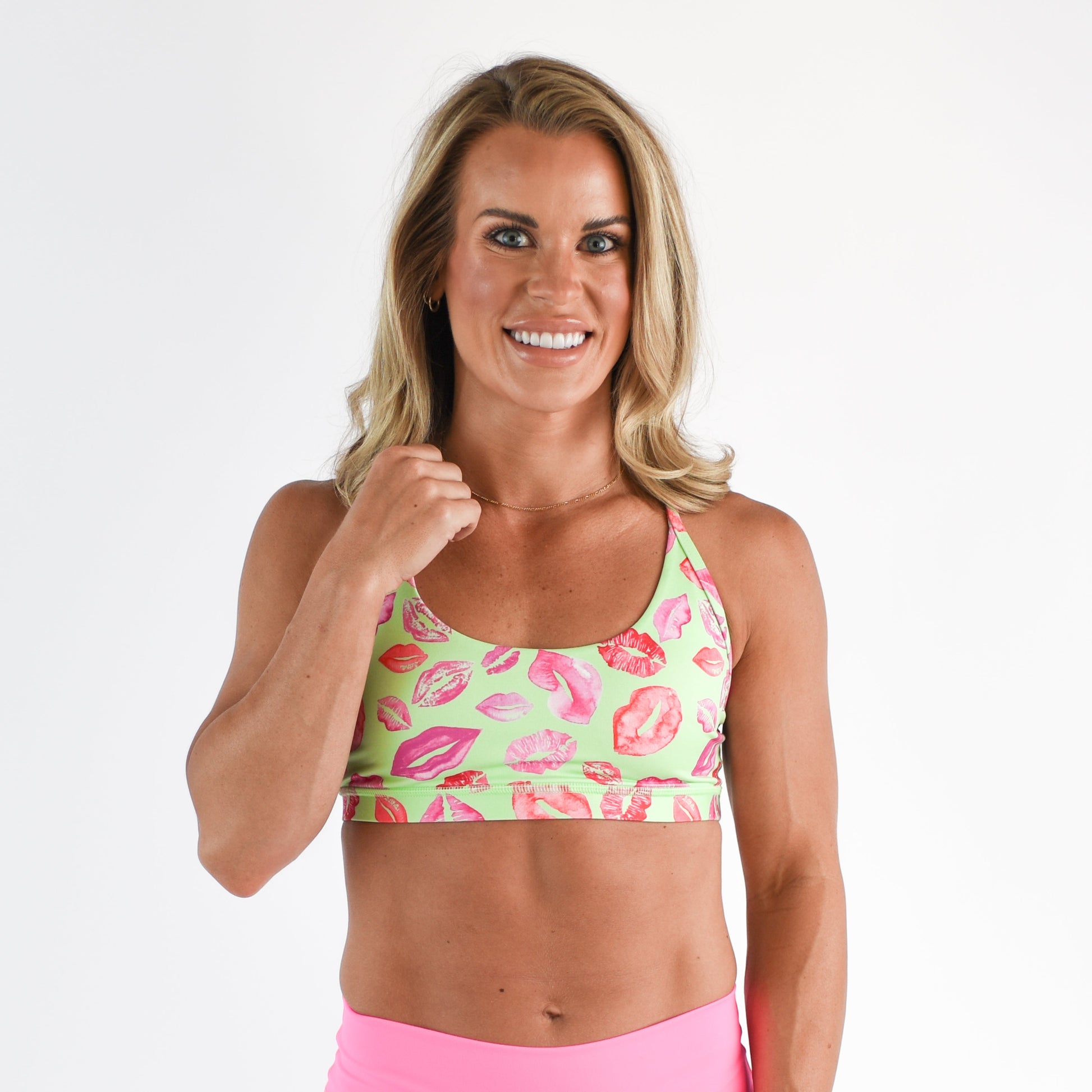 FLEO - Cami Sports Bra - Light Support - Sports Bra - lips-1