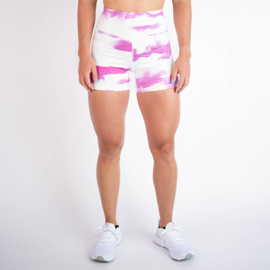 FLEO - True High Contour Short 4" - Higher Rise - Shorts - magenta-mist-1