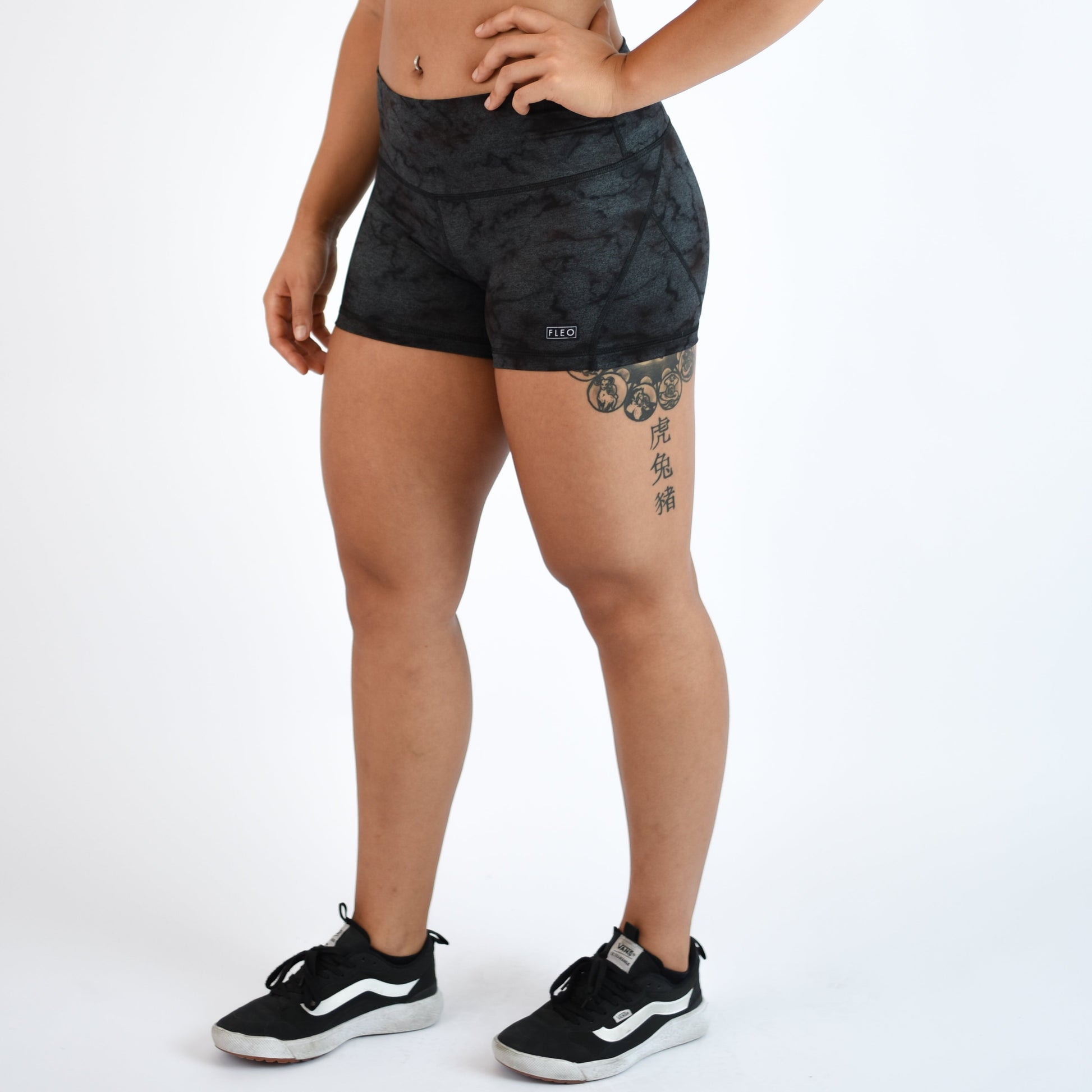 FLEO - Apex Contour Short 3.25" - Mid Rise - Shorts - marble-glow-2