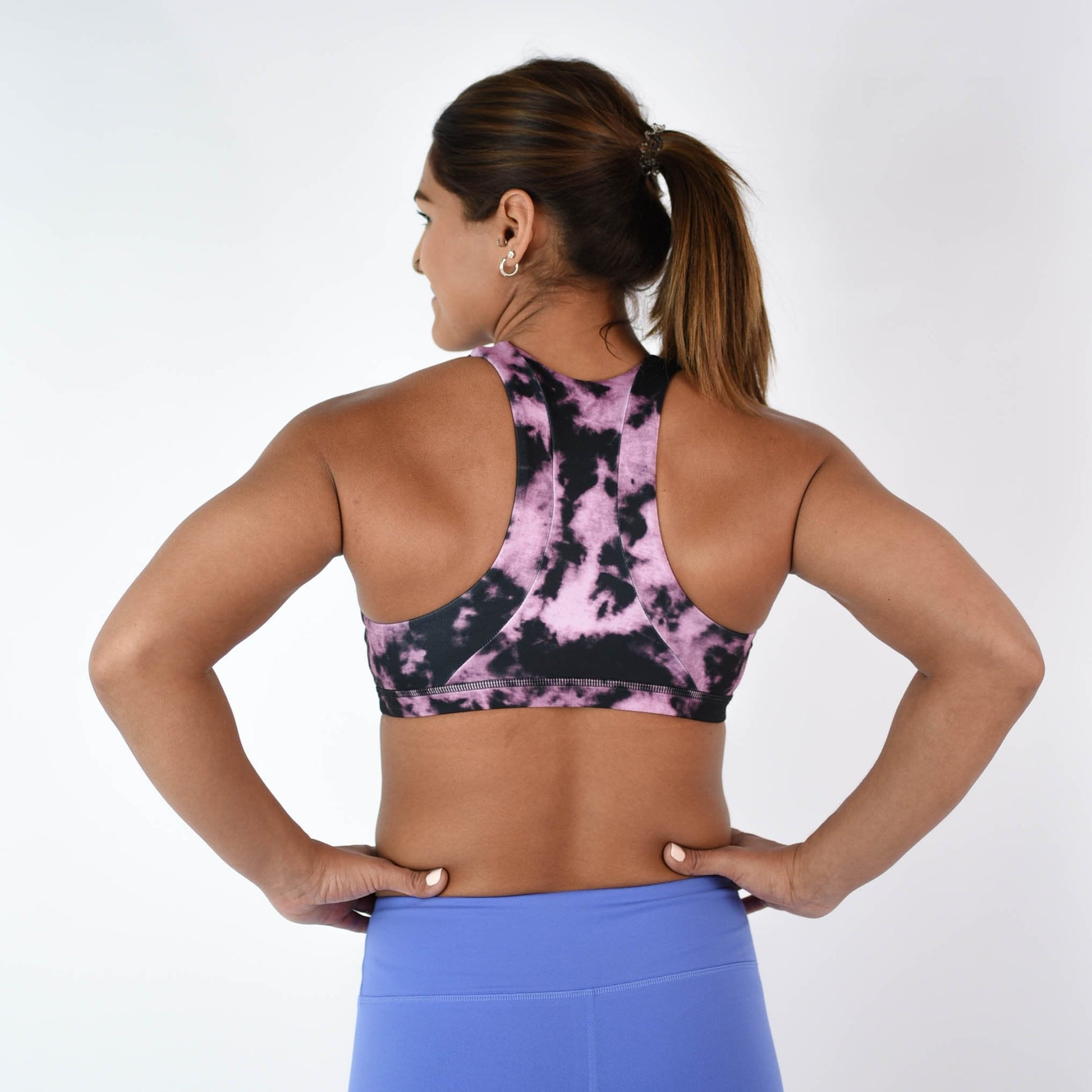 FLEO - Jourdaine Sports Bra - Medium Support - Sports Bra - mystic-tie-dye-6_285f90d0-707f-40fd-b472-6b49eaa78d08