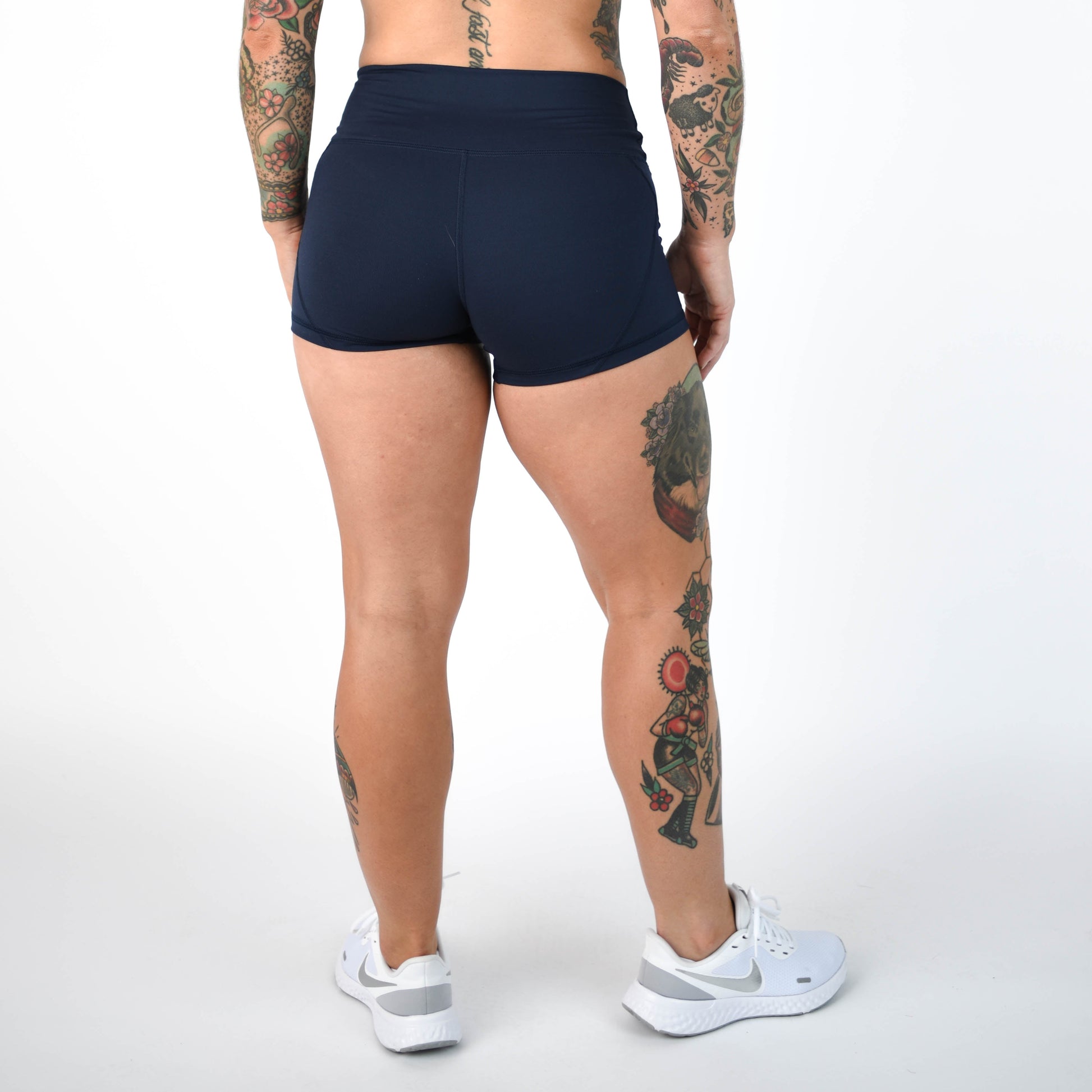 FLEO - Apex Contour Short 3.25" - Mid Rise - Shorts - navy-blazer-5