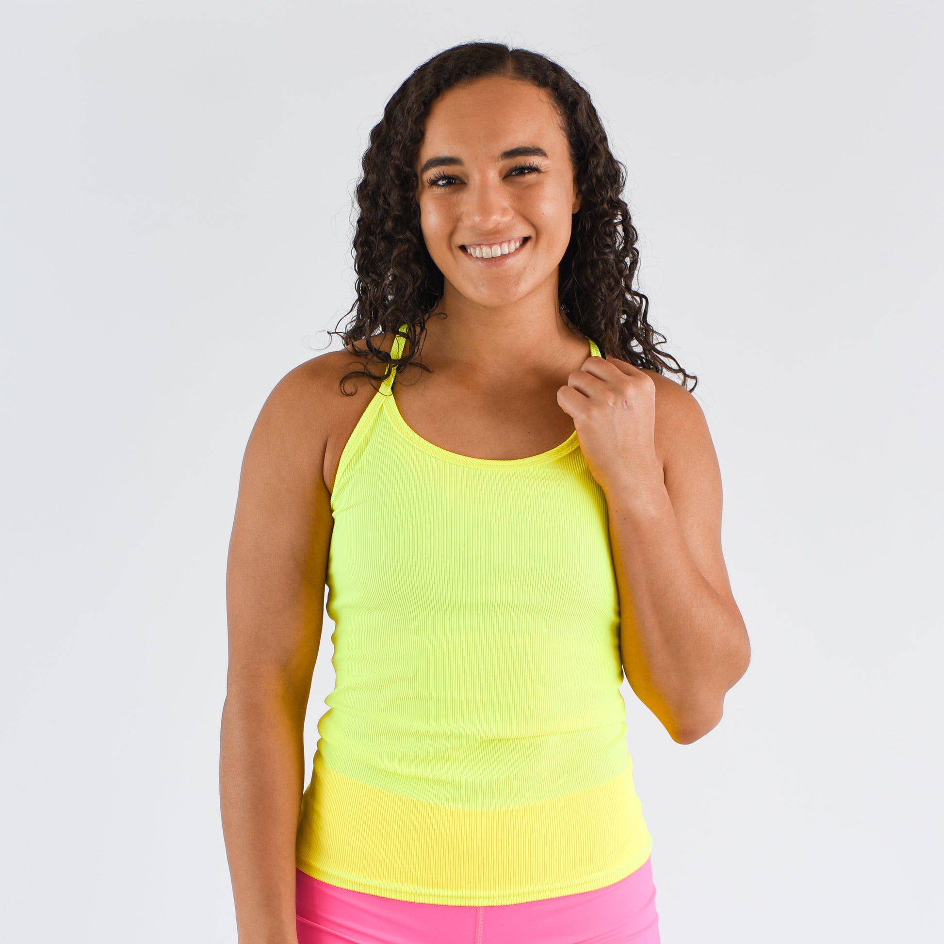 FLEO - Switch Up Full Tank - Fitted - Tank - neon-yellow-USETHIS