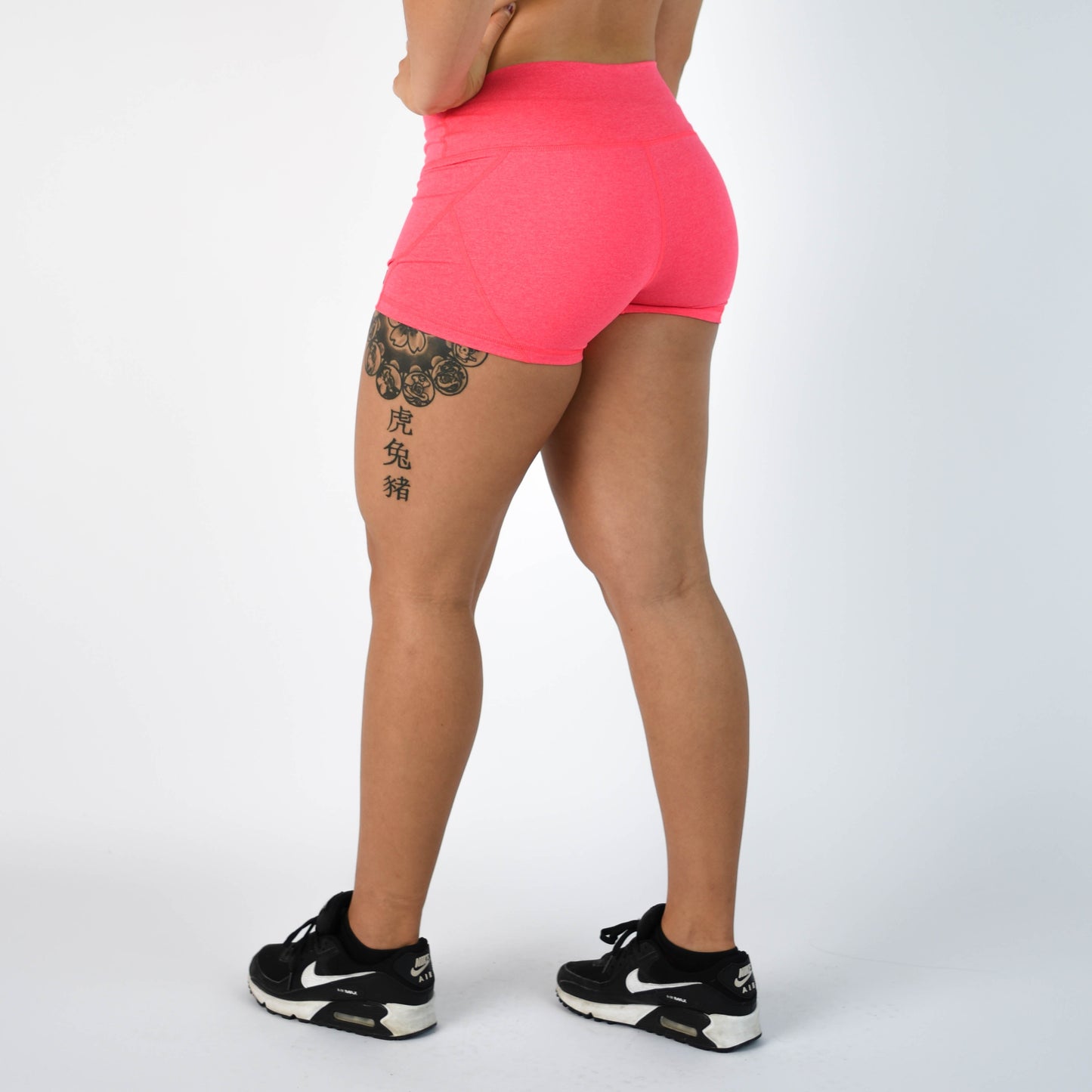 FLEO - Apex Contour Short 3.25" - Mid Rise - Shorts - neonred-5