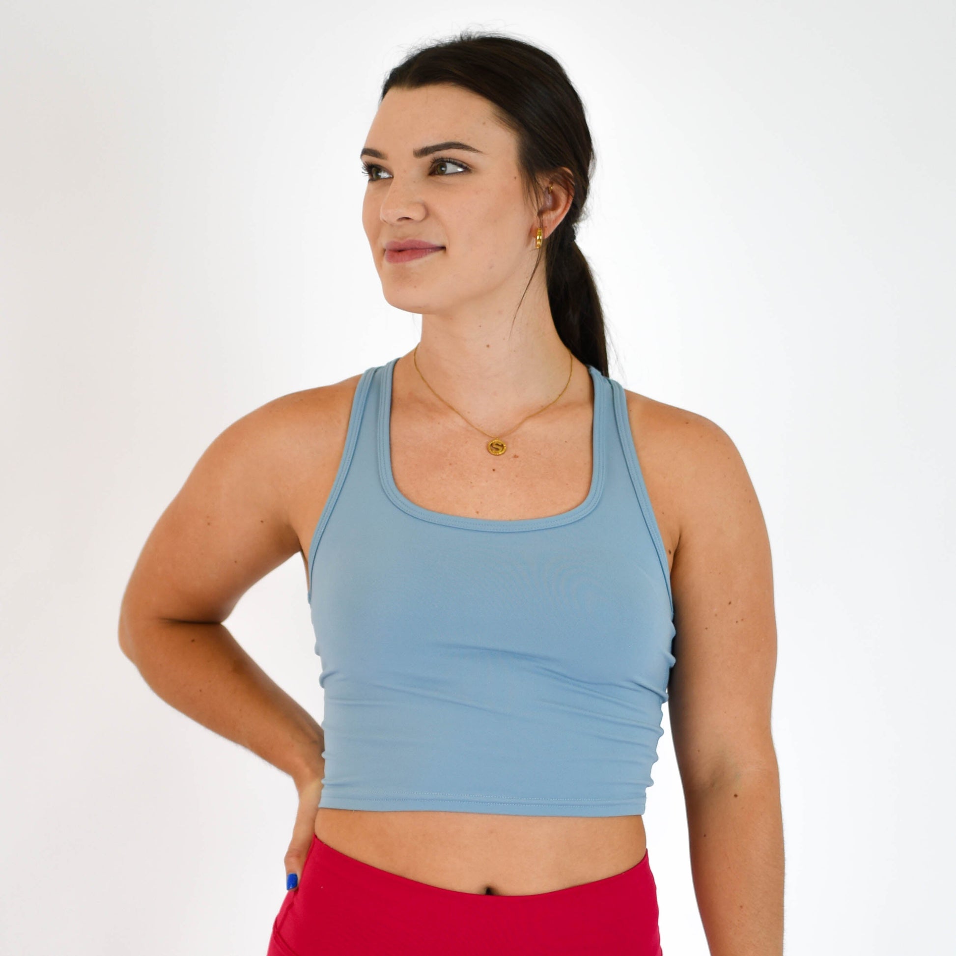 FLEO - Racerback Crop Tank - Fitted - Tank - new-42