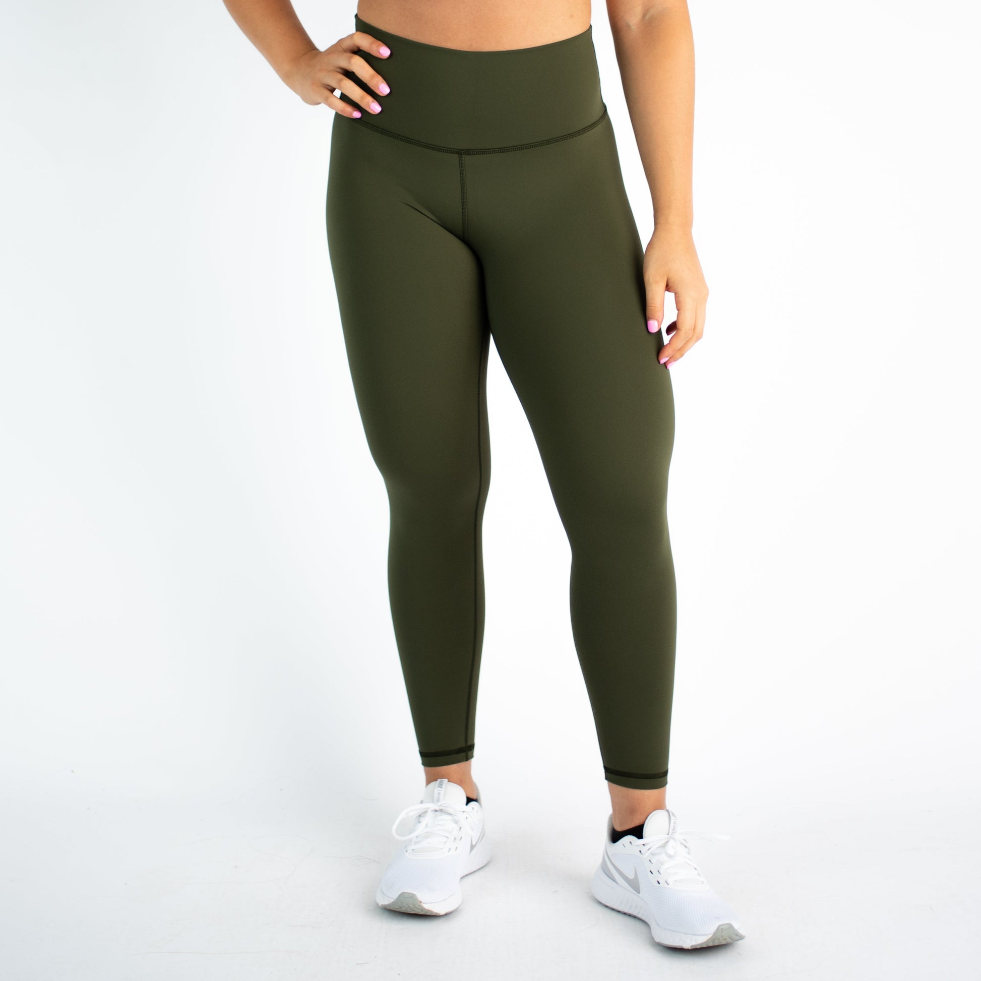 FLEO - Super High Legging - Higher Rise - Leggings - olive-1_fa3c7a58-79dc-462e-9416-0a5b6d1970bb