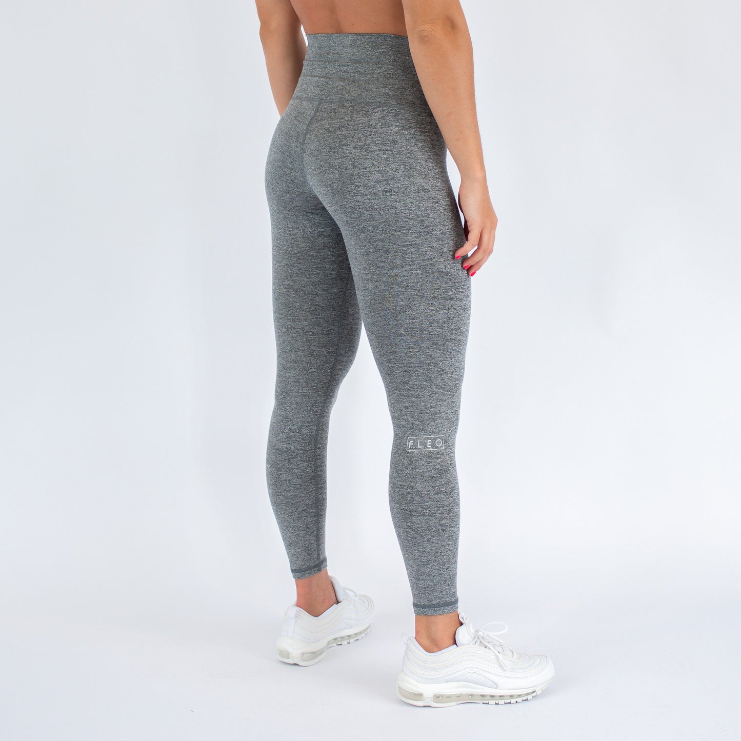 FLEO - El Toro Leggings 25" - High Rise - Leggings - peat_white25_-3