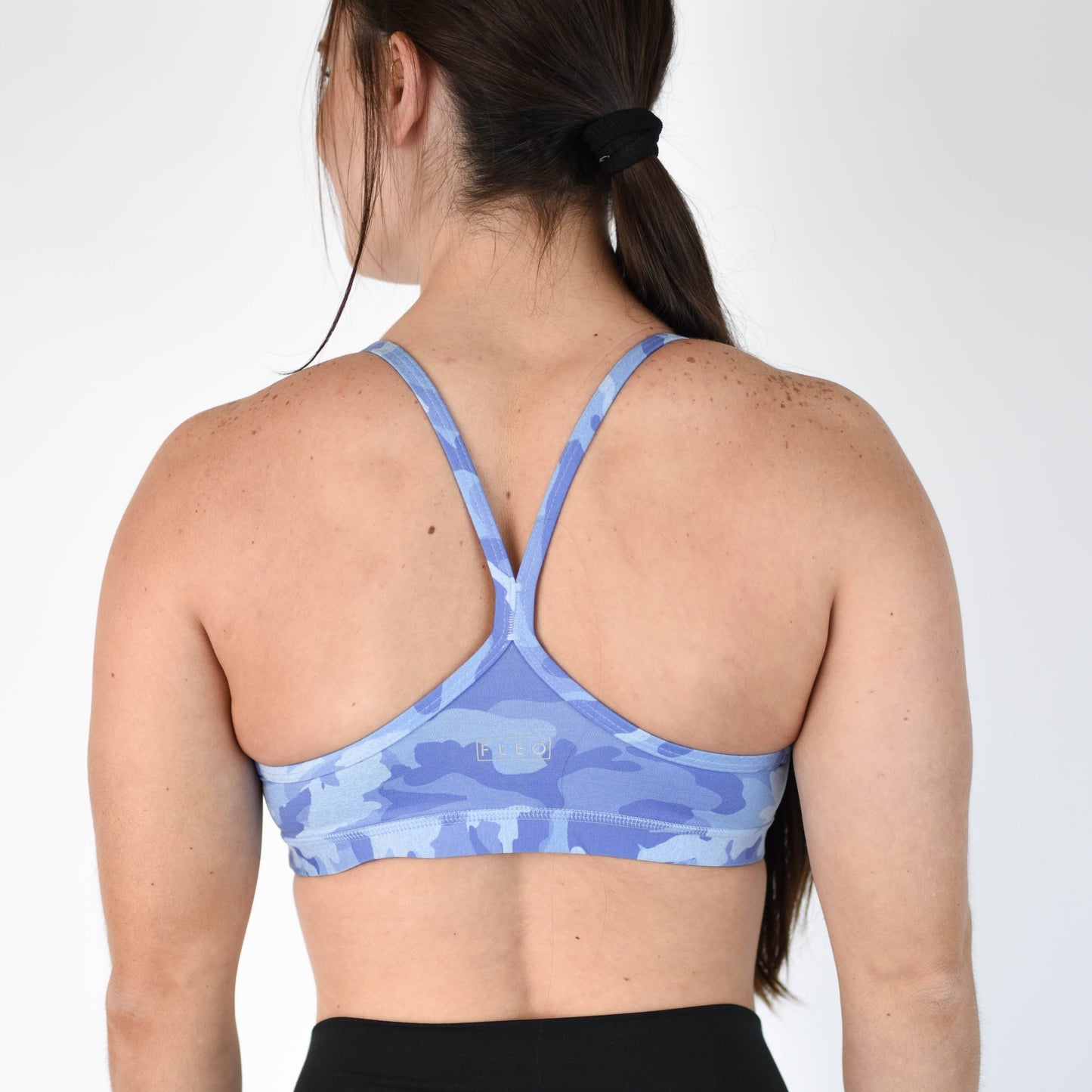 FLEO - Cami Sports Bra - Light Support - Sports Bra - peri-camo-4_3ca4f1b7-8a3d-41c4-bd3e-434f718a0092