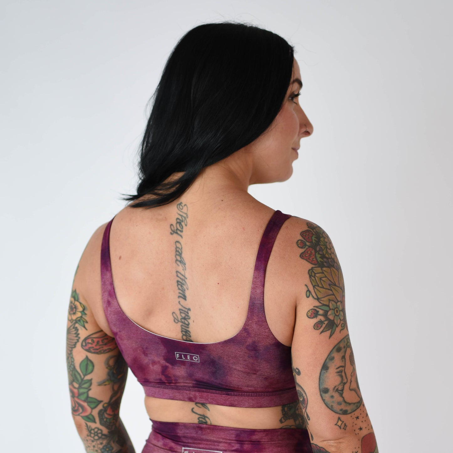 FLEO - Selena Sports Bra - Medium Support - Sports Bra - rose-smoke-4_5979a565-63a4-4247-bc61-729529d3c4b7