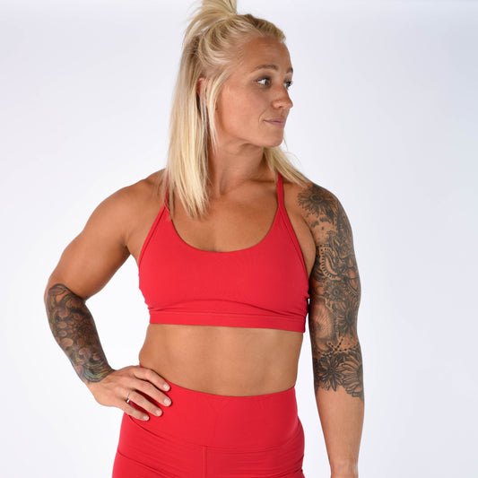 FLEO - Cami Sports Bra - Light Support - Sports Bra - salsa-1