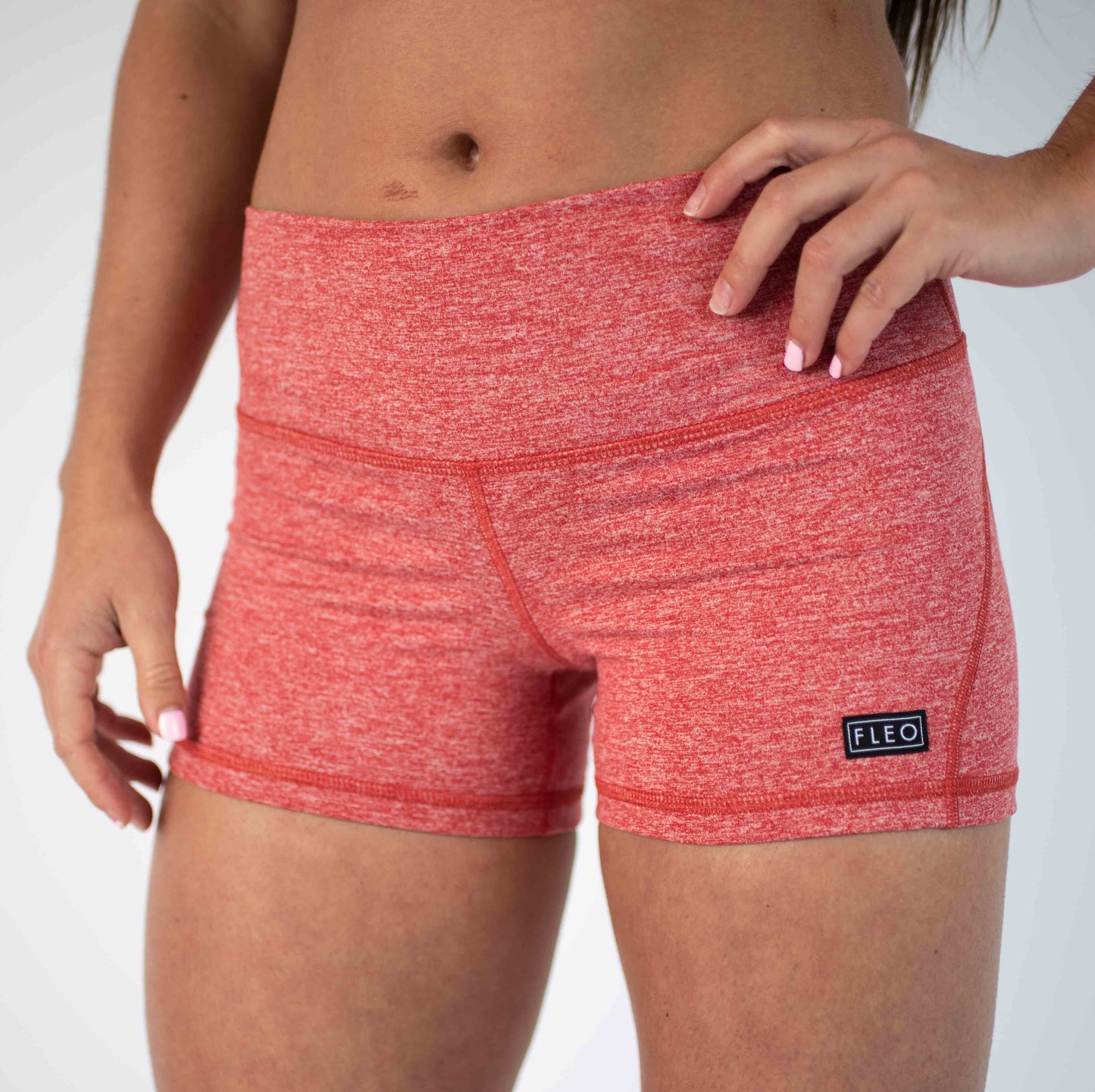 FLEO - Apex Contour Short 3.25" - Mid Rise - Shorts - salsa-white-3