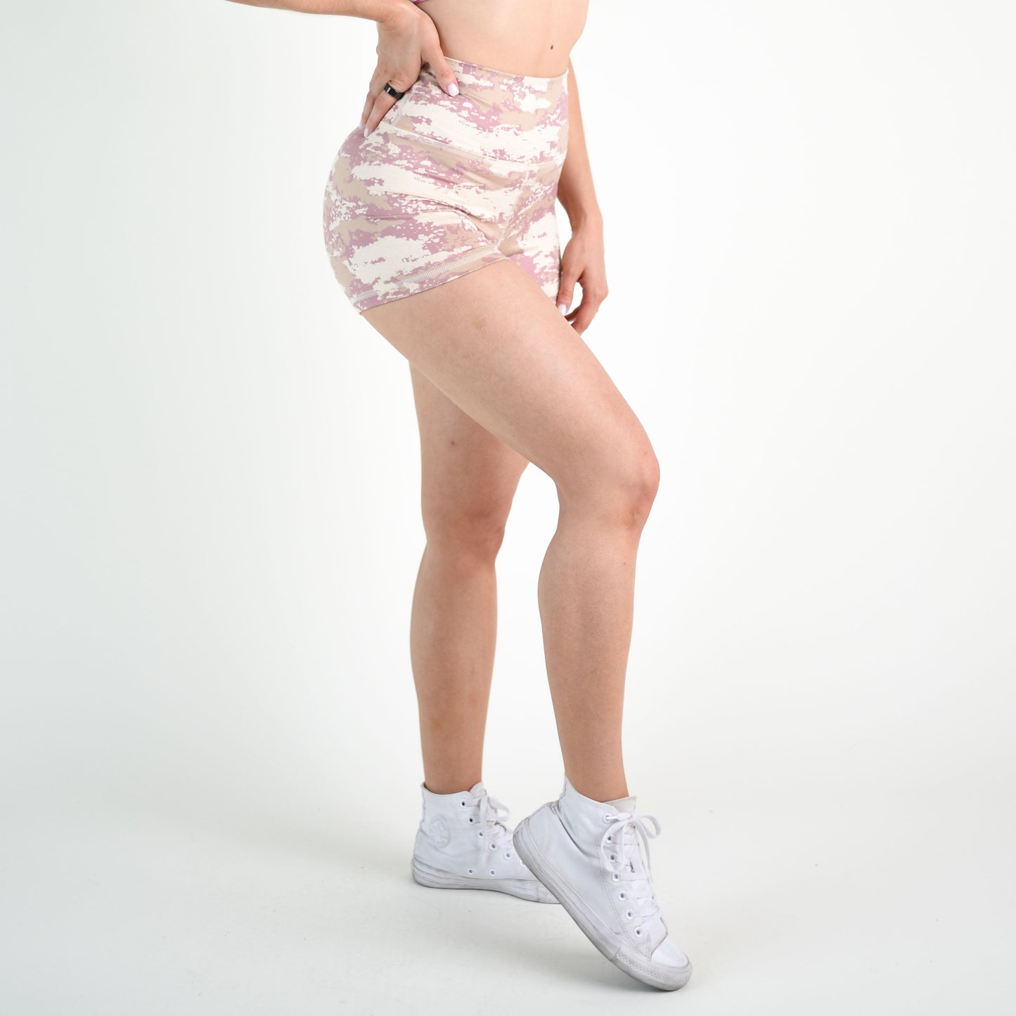 FLEO - True High Original Short 2.5" - Higher Rise - Shorts - sand-pink-2_b5f2ccf7-597a-43a3-802e-5c12a34869b9
