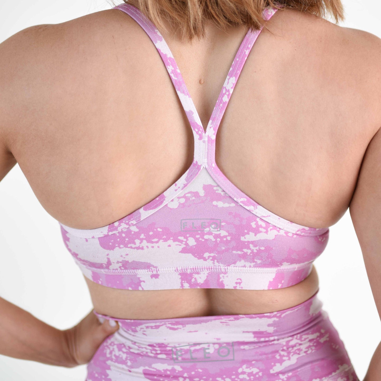 FLEO - Cami Sports Bra - Light Support - Sports Bra - sand-pink-5