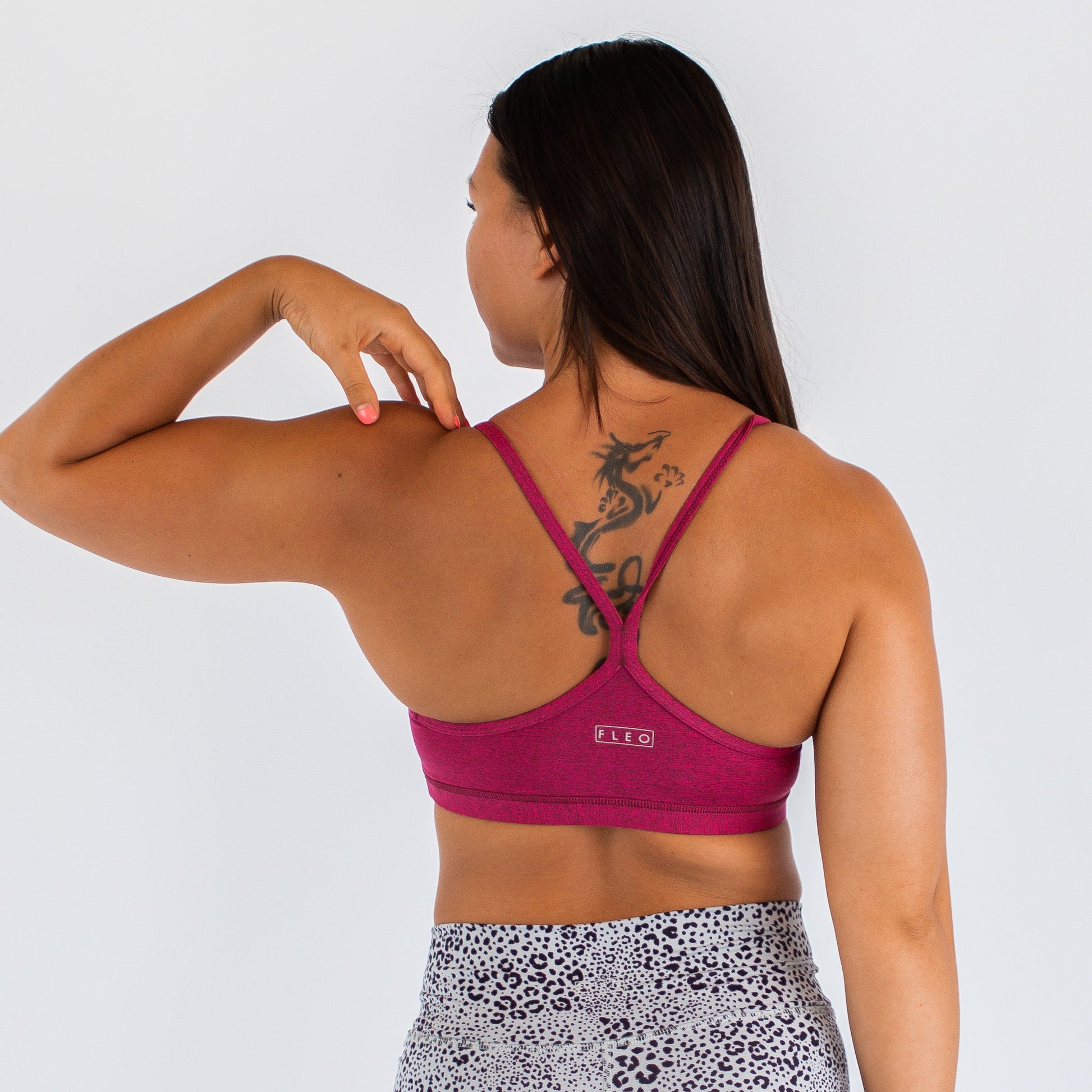 FLEO - Cami Sports Bra - Light Support - Sports Bra - sangriacami-3