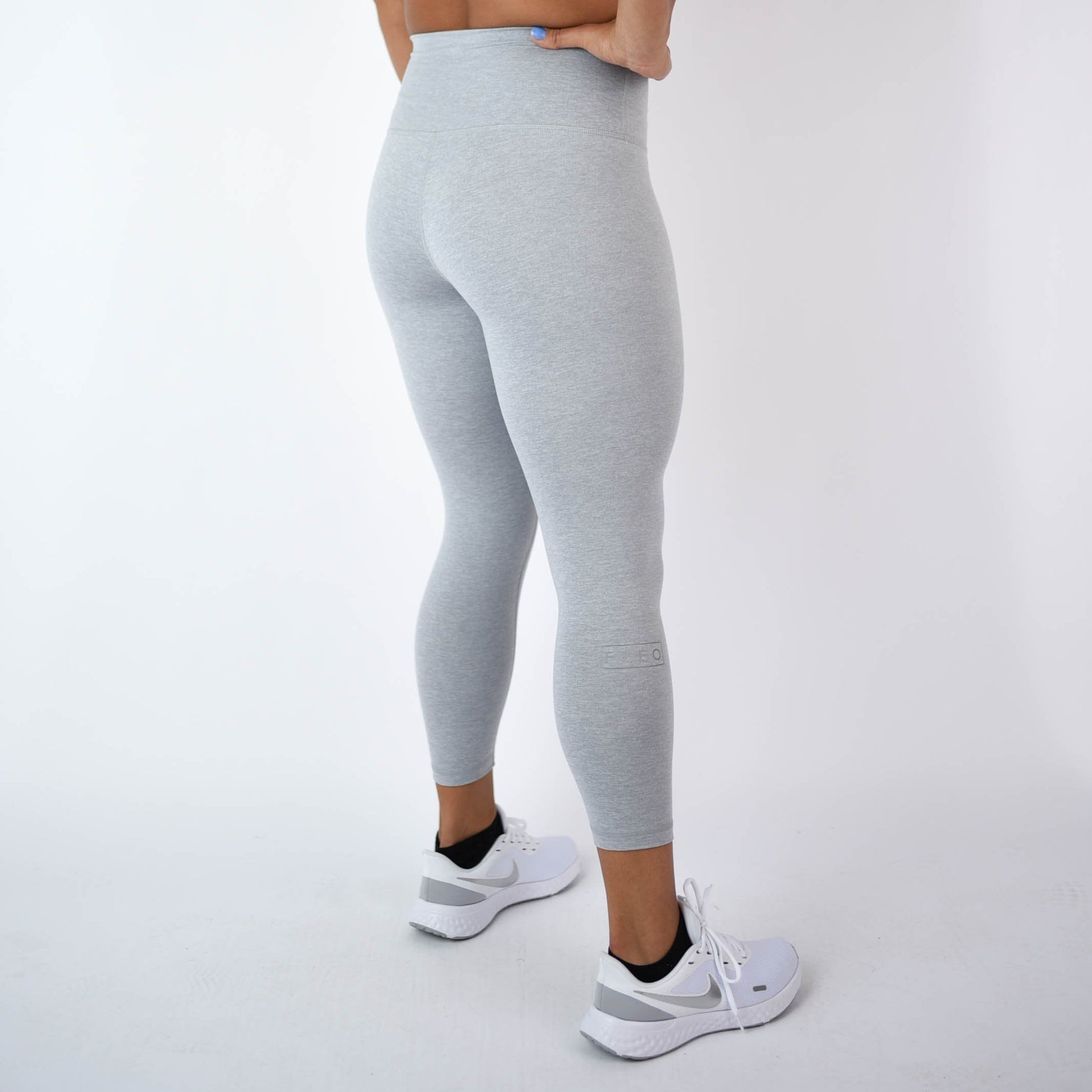 FLEO - El Toro Leggings 21" - High Rise - Leggings - sleet-4_d976aaea-c1d8-4af2-9a4a-5ada736bb975