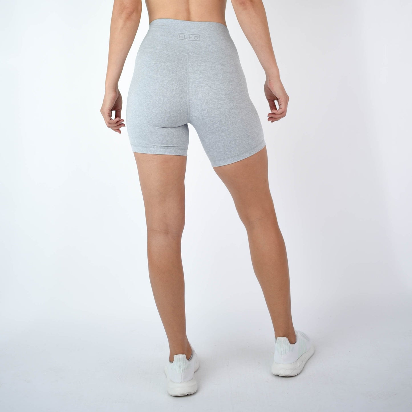 FLEO - Biker Short 6" - High Rise - Shorts - sleet-6_963146c0-2561-4f96-a1fd-b0ddcf20a0ba