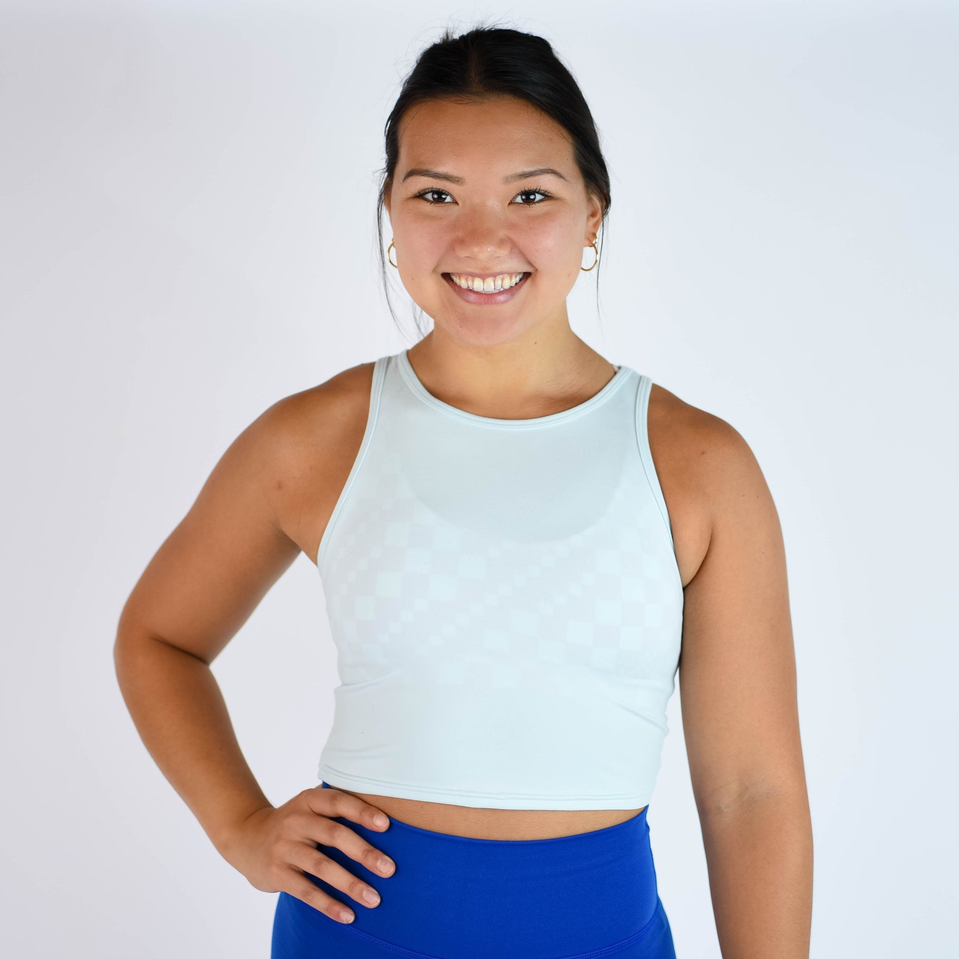 FLEO - Tempo Crop Tank - Fitted - Tank - starlight-2_0060afb4-1c12-45de-81dd-21fdae4fdb4e