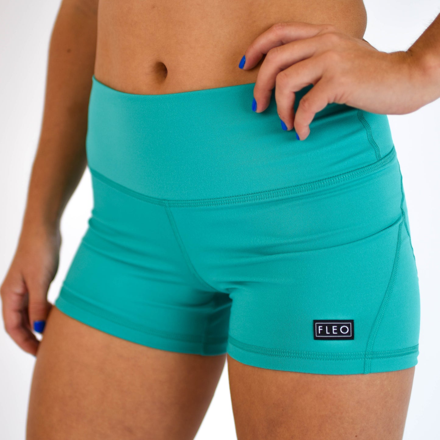 FLEO - Apex Contour Short 3.25" - Mid Rise - Shorts - storm_-3