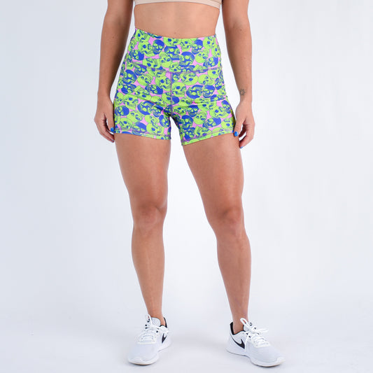 FLEO - True High Short 4" - Higher Rise - Shorts - summerskullsTHS-1