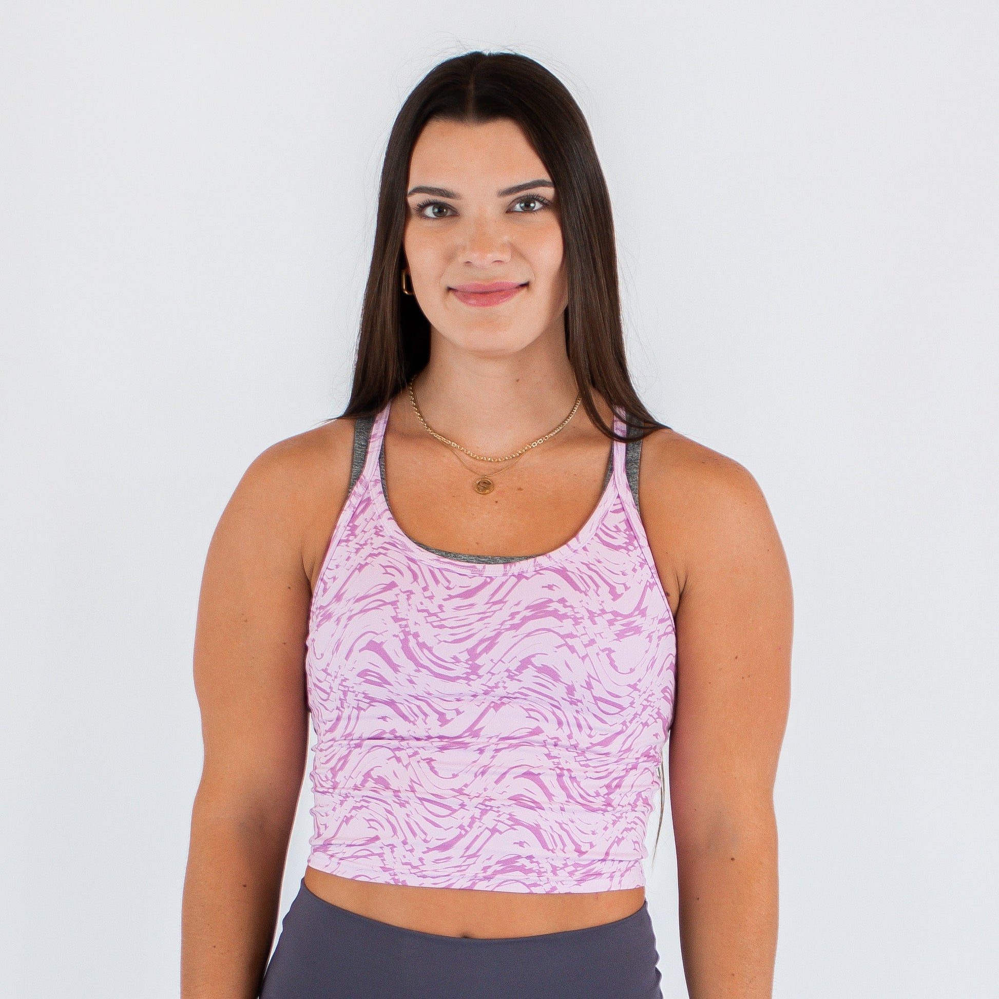 FLEO - Switch Up Crop Tank - Fitted - Tank - swirlwavesu-1