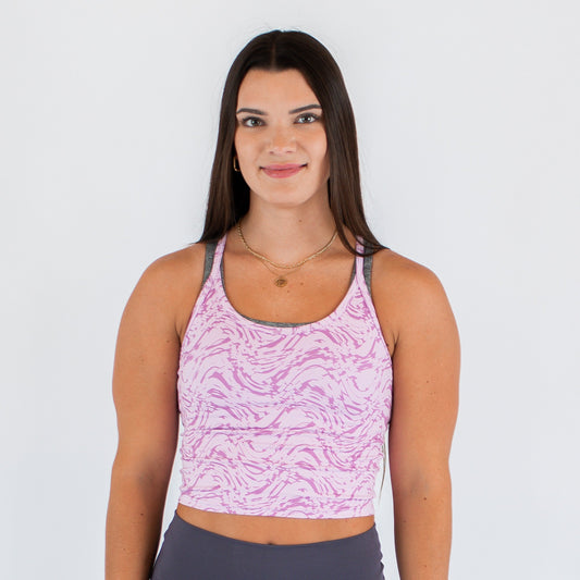 FLEO - Switch Up Crop Tank - Fitted - Tank - swirlwavesu-1