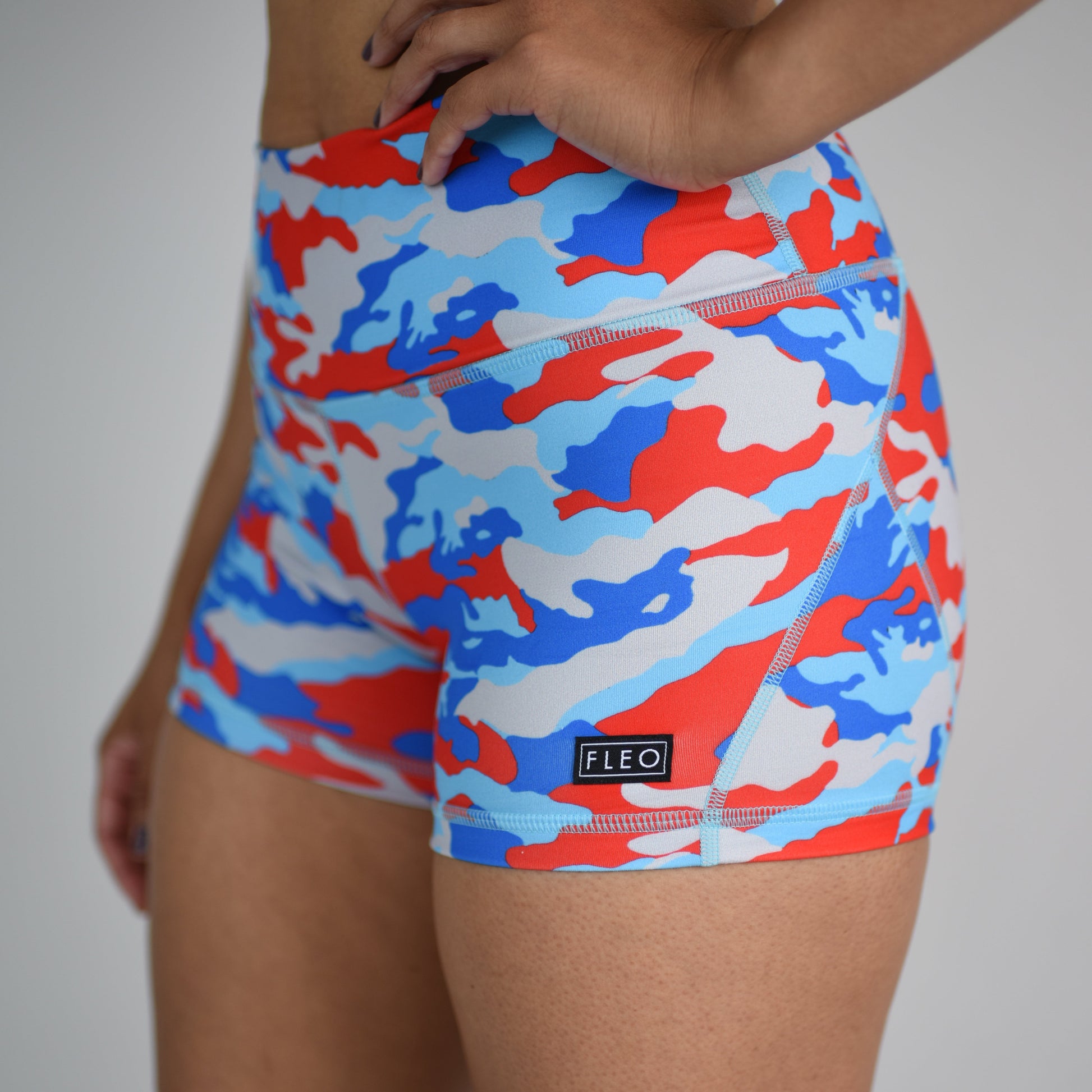FLEO - Apex Contour Short 3.25" - Mid Rise - Shorts - vivid-3