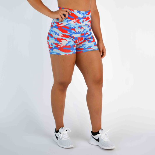 FLEO - True High Contour Short 4" - Higher Rise - Shorts - vivid-americamo-1_ad5bf75d-6817-467e-af2d-38ae24527331