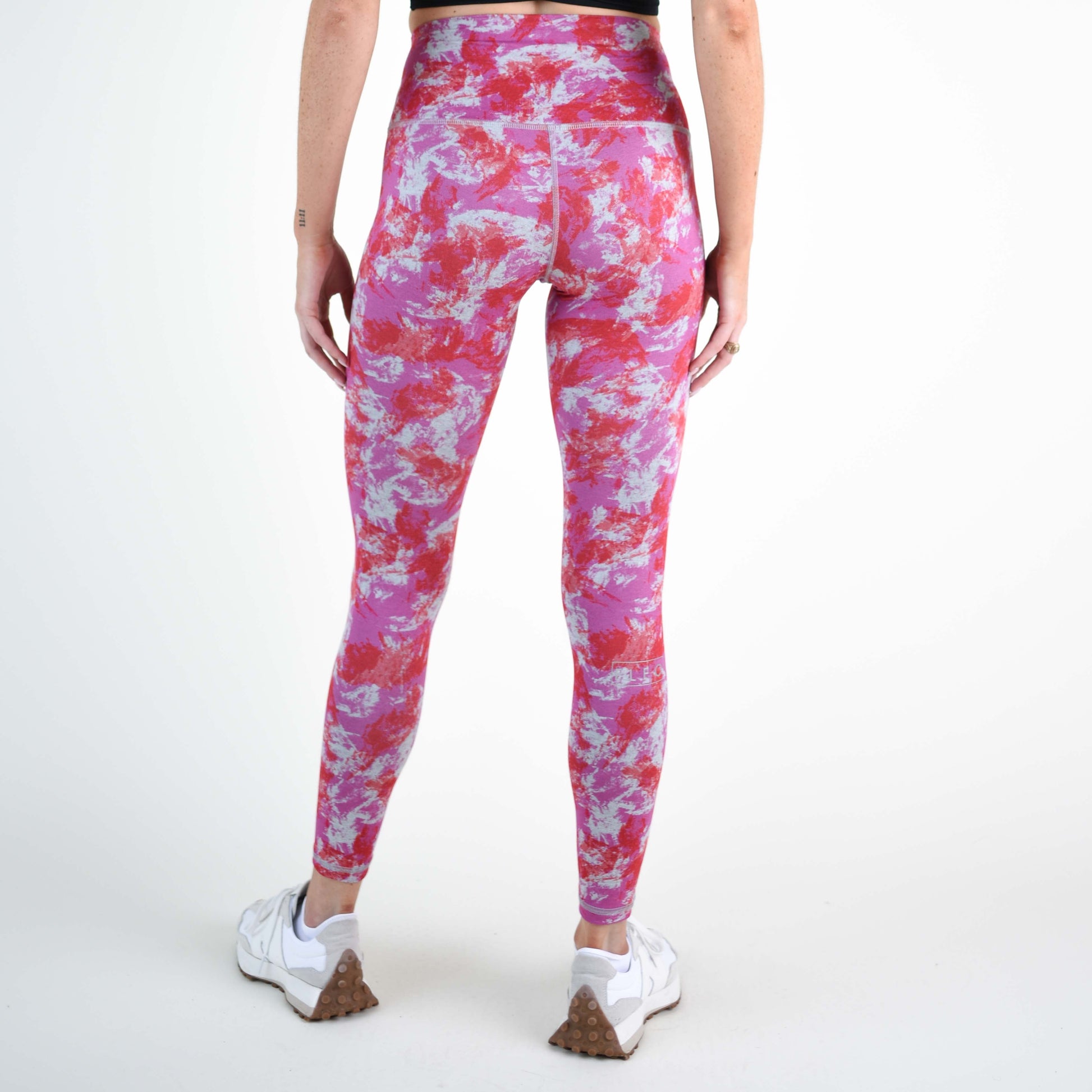 FLEO - El Toro Leggings 25" - High Rise - Leggings - watermelon-wave-bailey-5