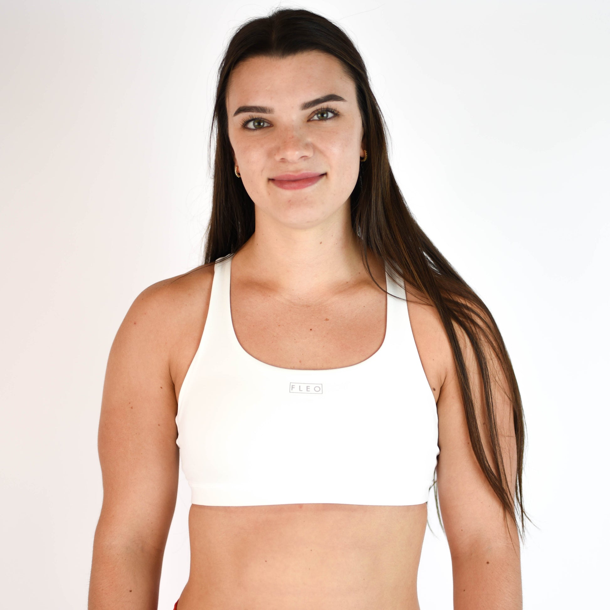 FLEO - Isla Sports Bra - Medium Support - Sports Bra - white-2_cf7872dc-a90e-4407-8479-2bca471ec140