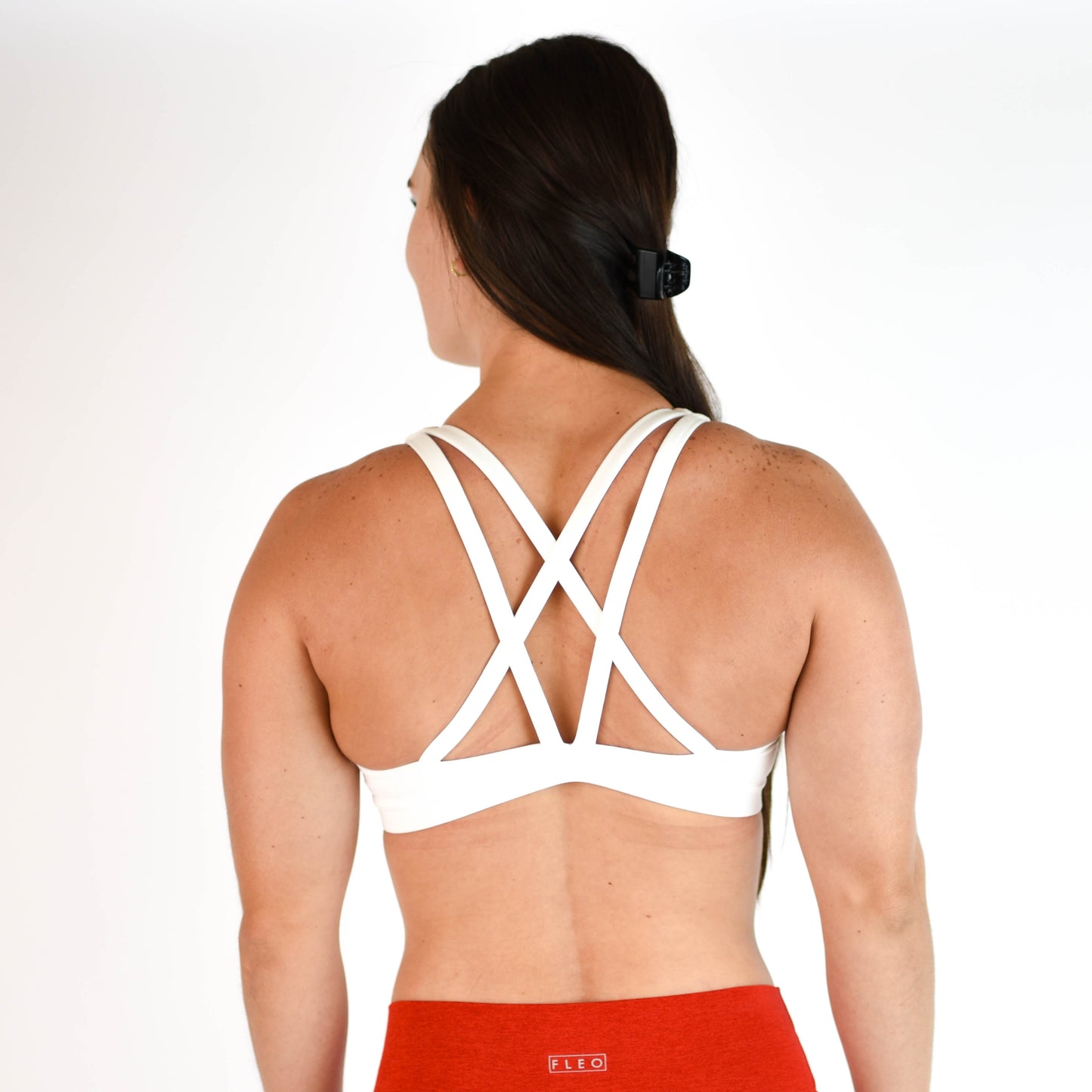 FLEO - Isla Sports Bra - Medium Support - Sports Bra - white-4_1f7cb871-651f-4b14-b9cc-43fc3f5f9f65